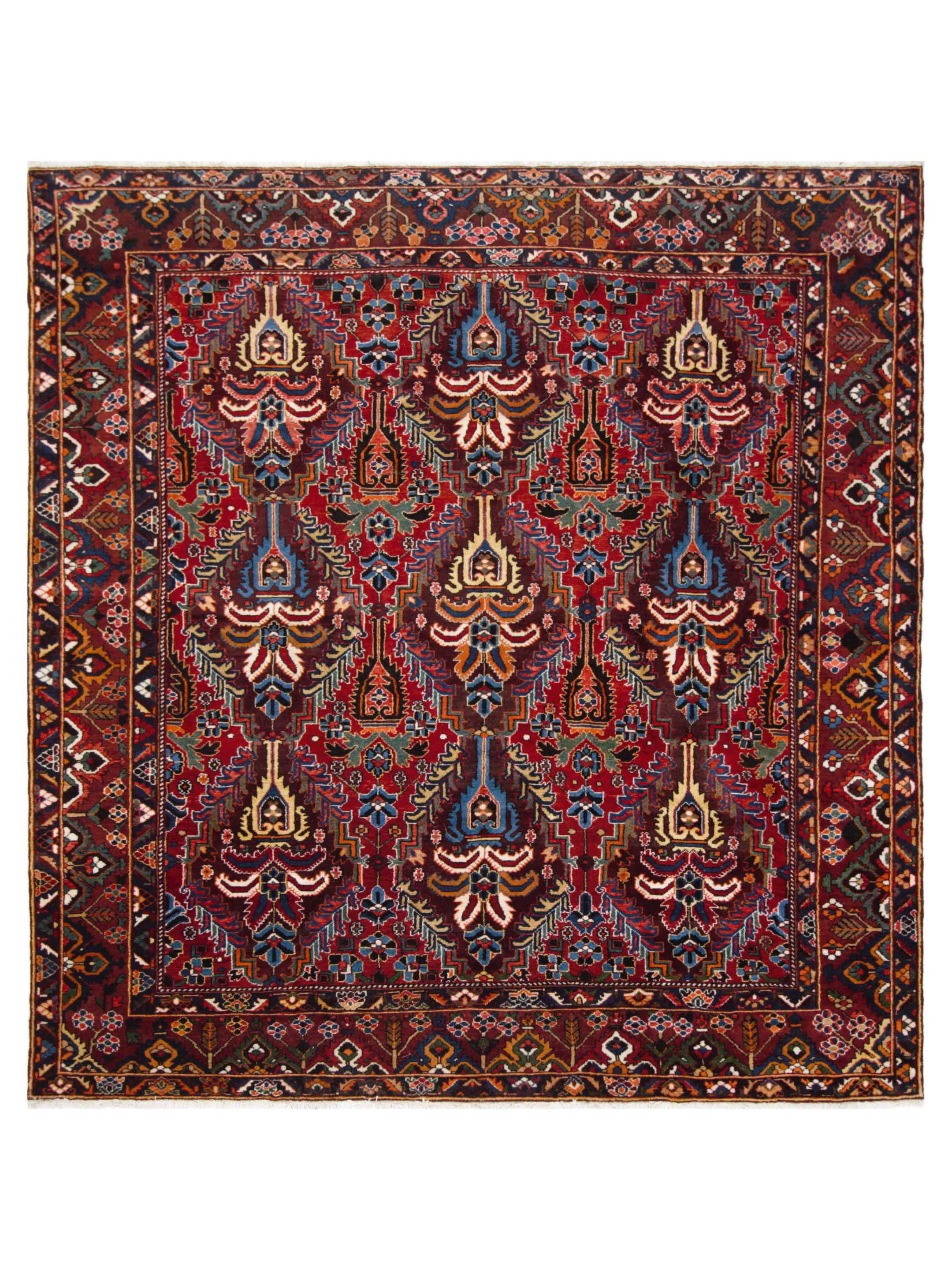 Bakhtiyari Hand Knotted Red 11x12