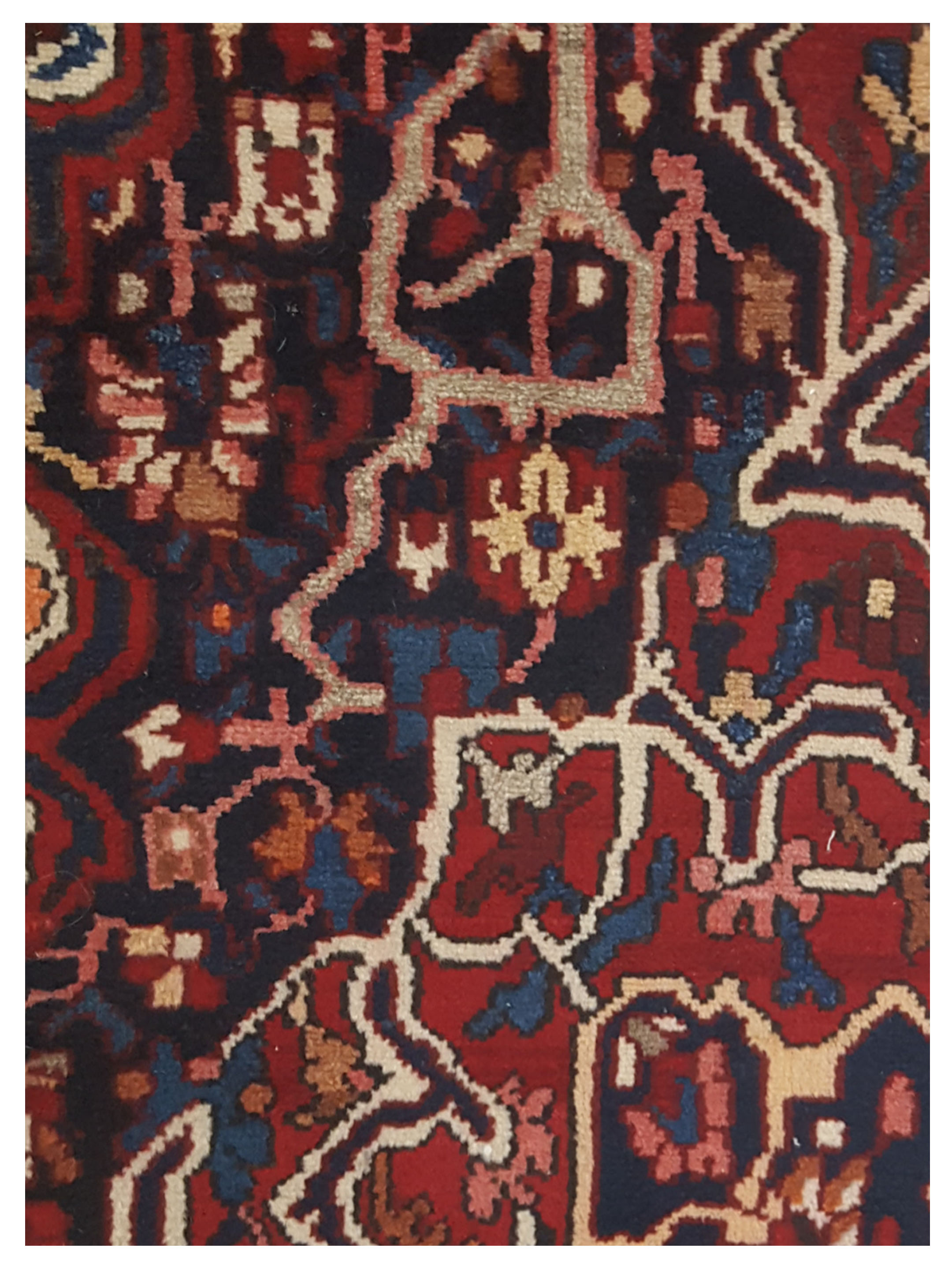 Bakhtiyari Hand Knotted Red 6x10 - Image 3 of 5
