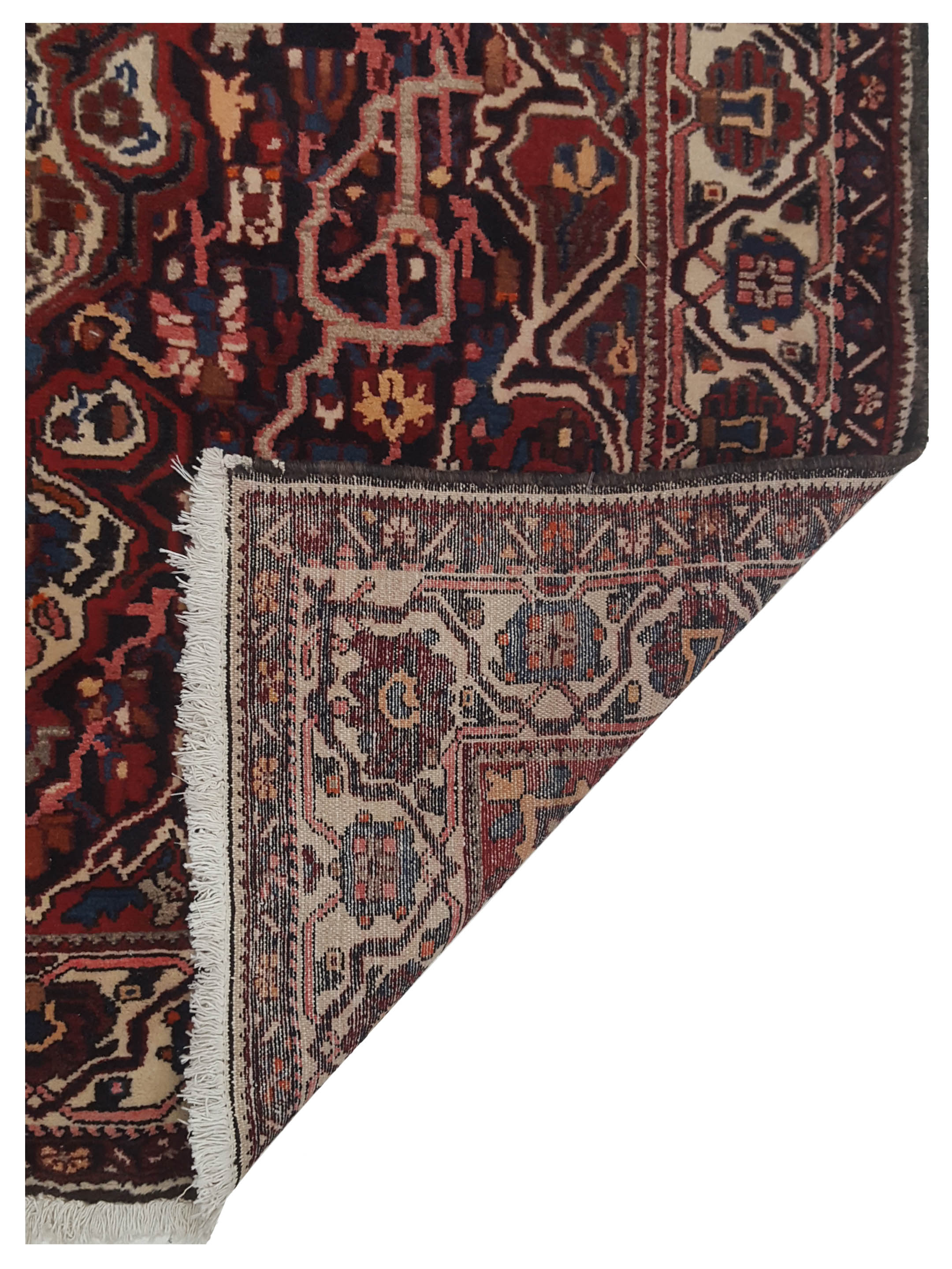 Bakhtiyari Hand Knotted Red 6x10 - Image 5 of 5