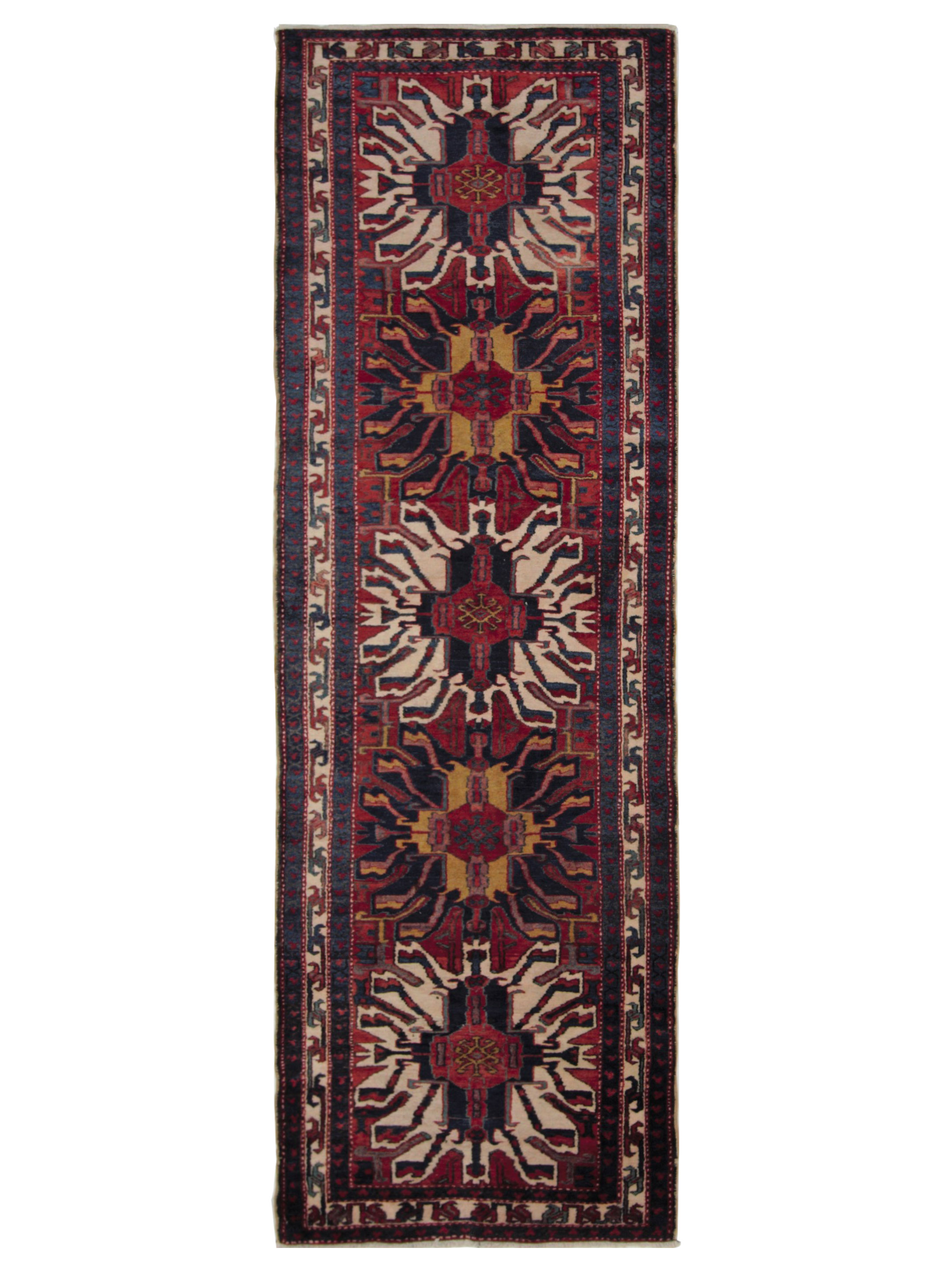 Karajah Hand Knotted Navy 4x11