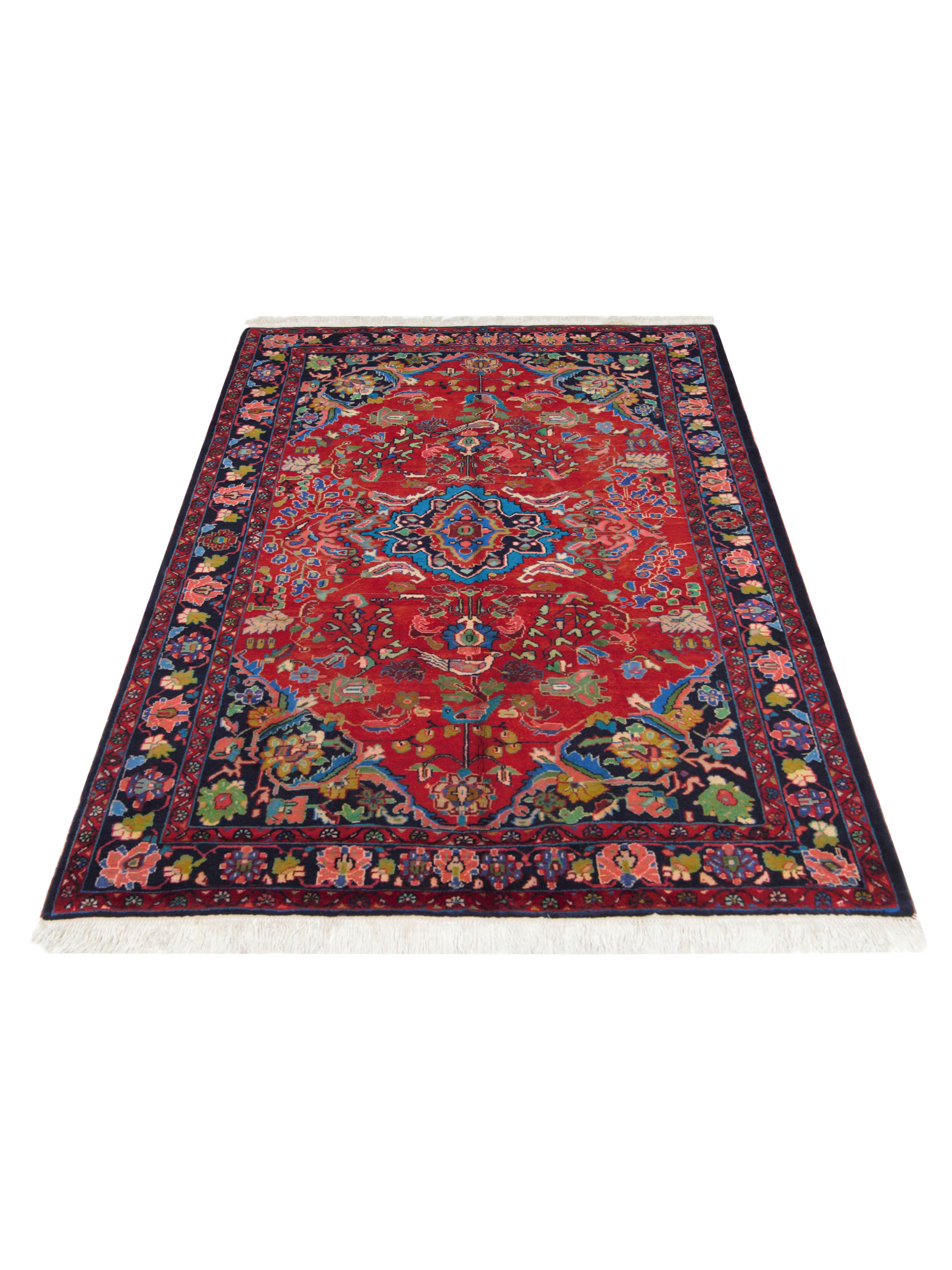 Bakhtiyari Hand Knotted Navy 6x9 - Image 2 of 5