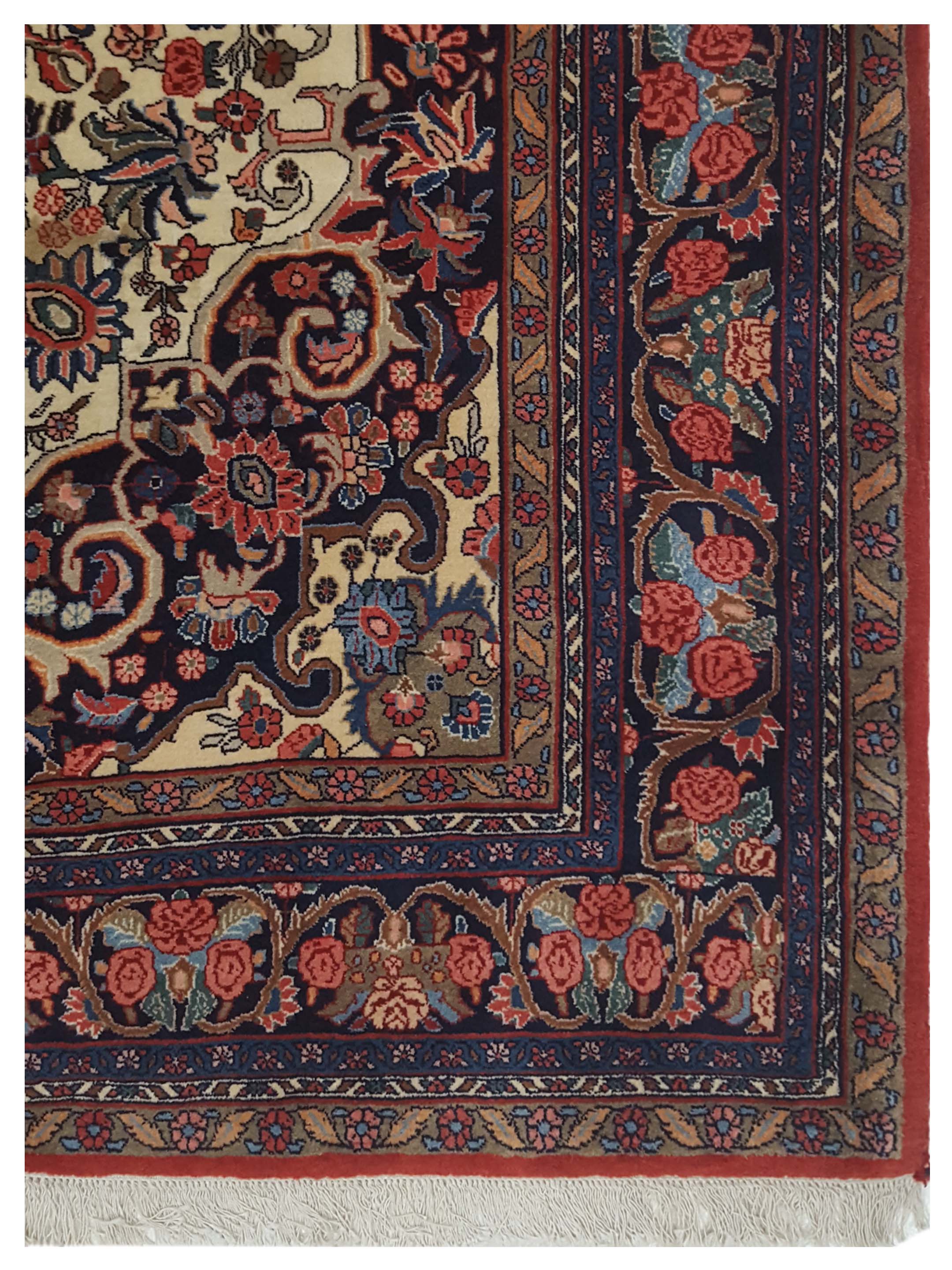 Bijar Hand Knotted Red 8x10 - Image 4 of 5