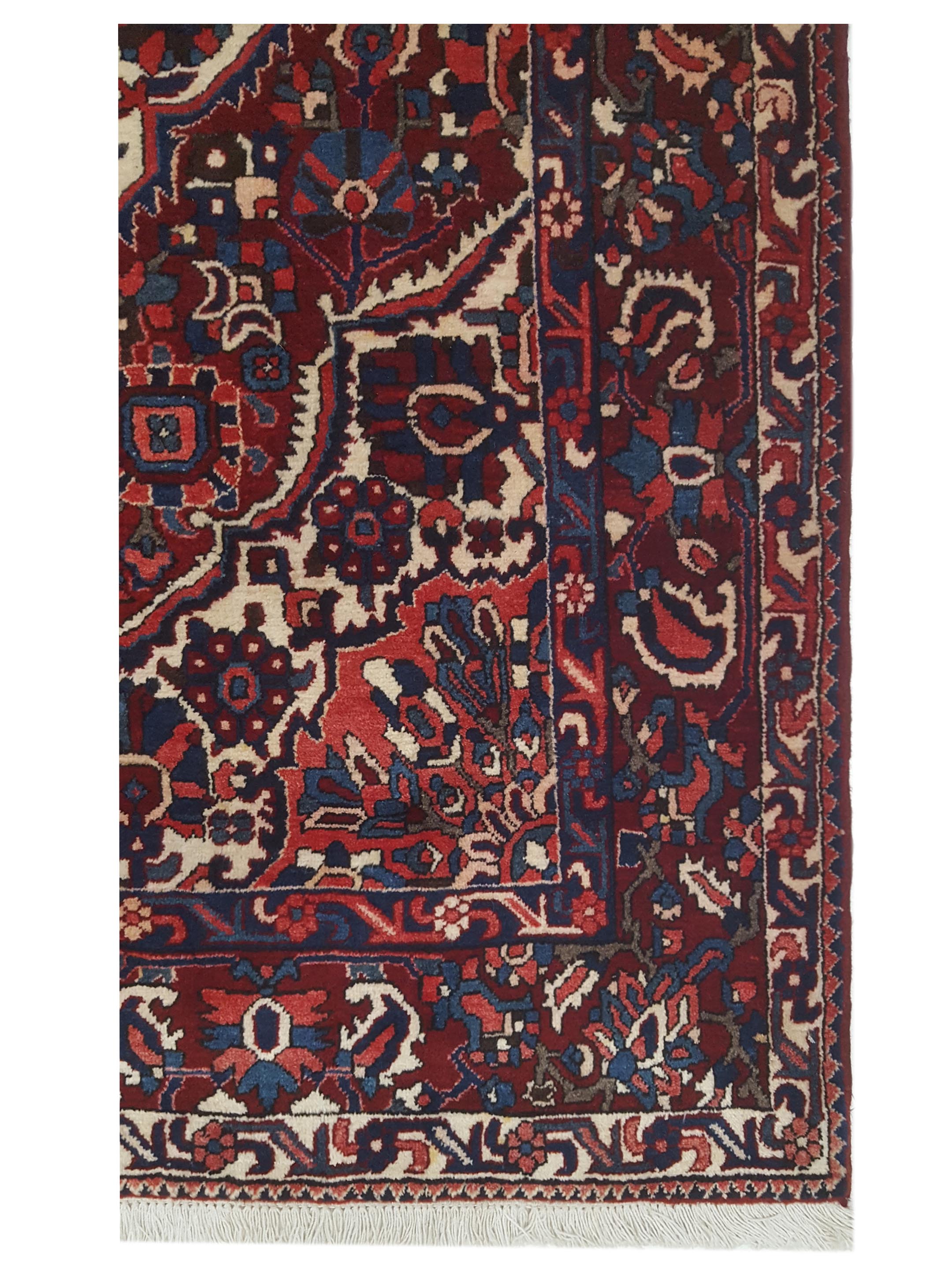 Bakhtiyari Hand Knotted Red 6x9 - Image 3 of 5