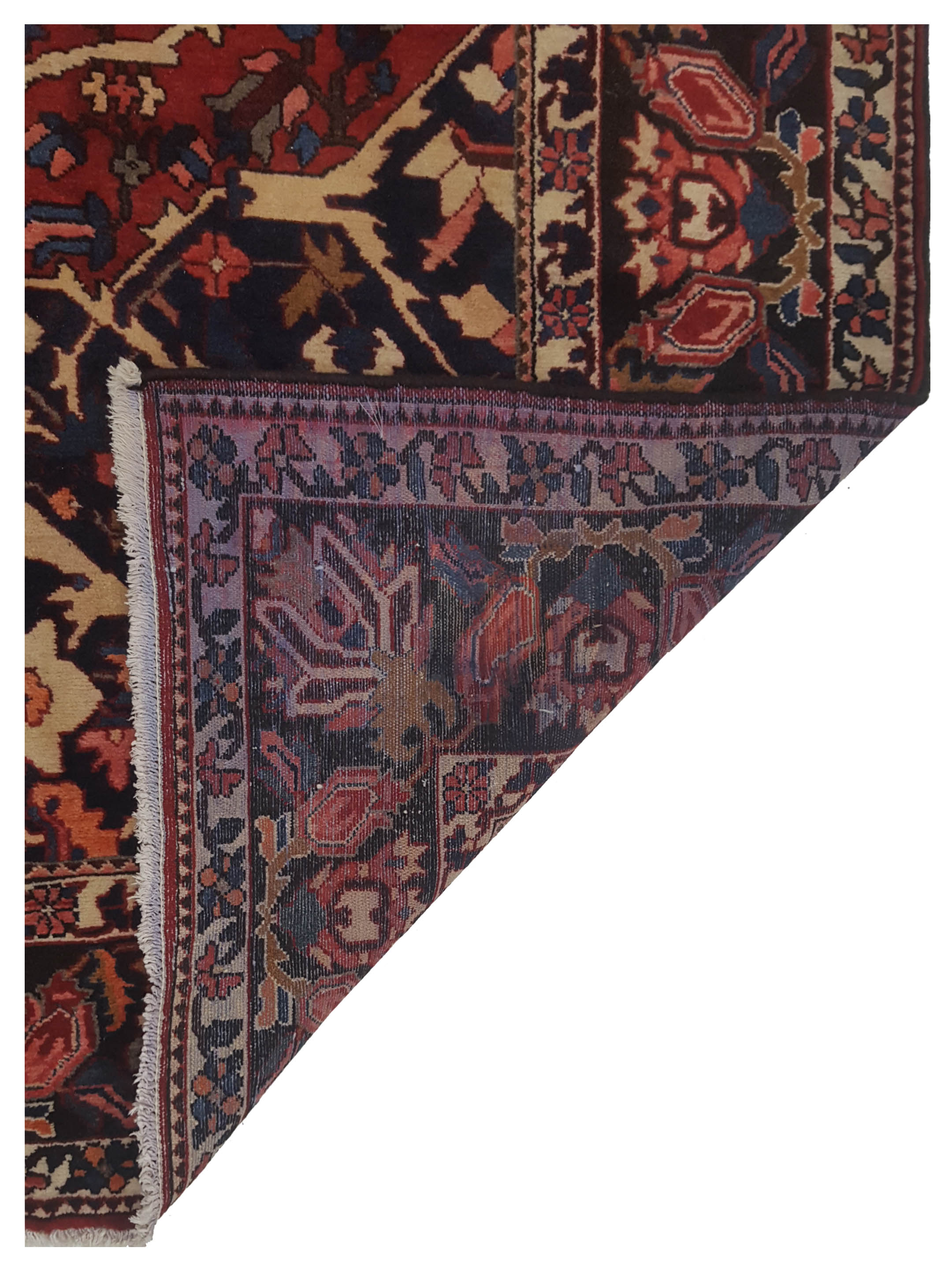 Bakhtiyari Hand Knotted Red 9x12 - Image 5 of 5