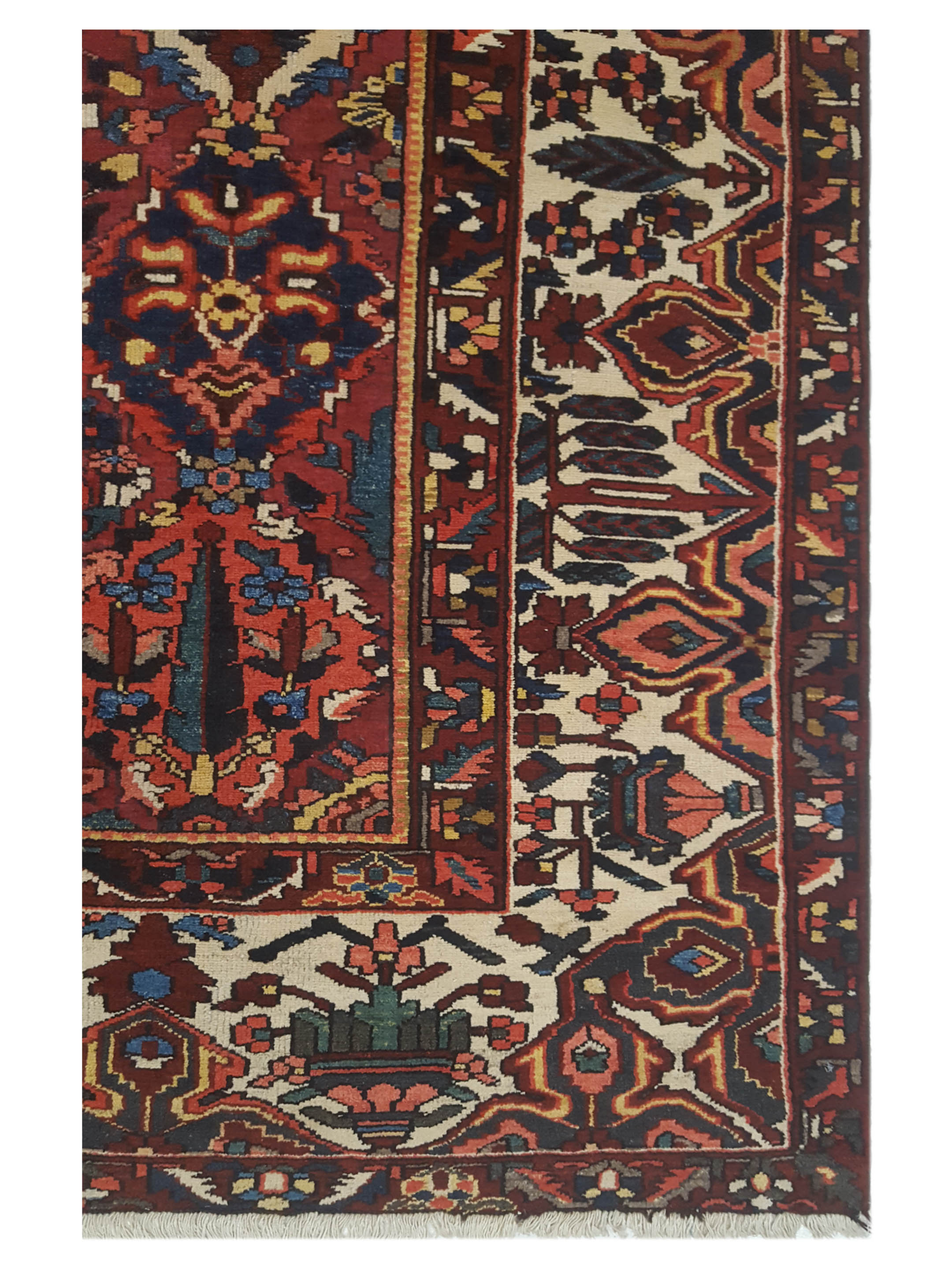 Bakhtiyari Hand Knotted Blue 10x17 - Image 3 of 5
