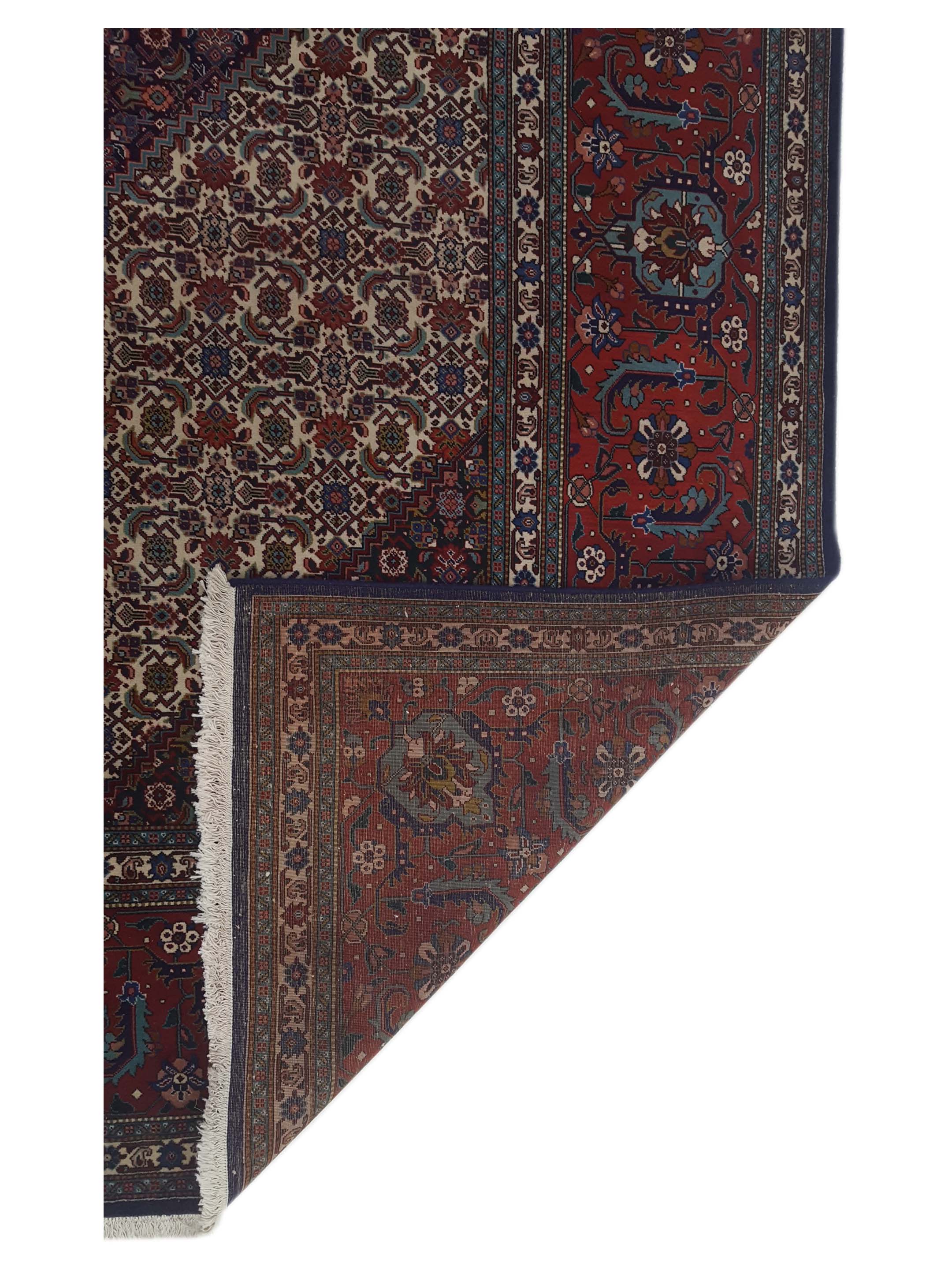 Tabriz Hand Knotted Navy 11x16 - Image 5 of 5