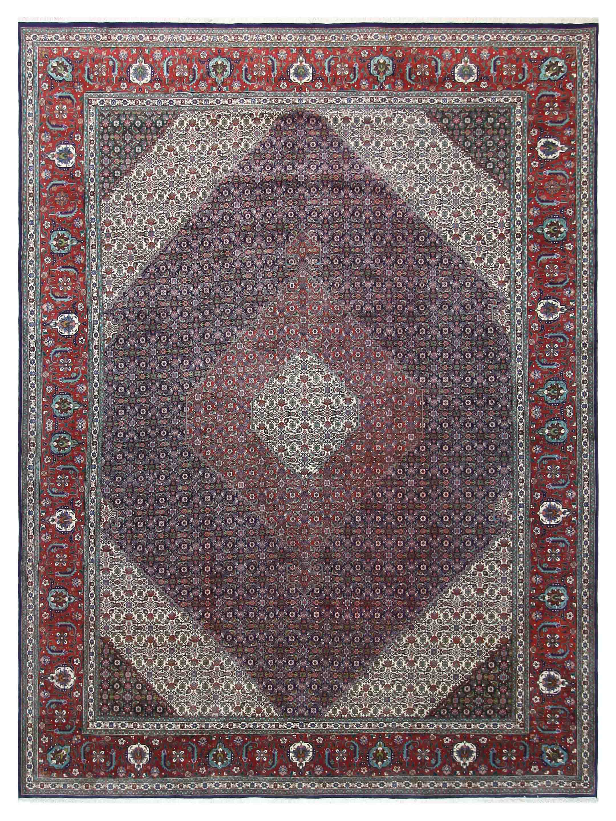 Tabriz Hand Knotted Navy 11x16