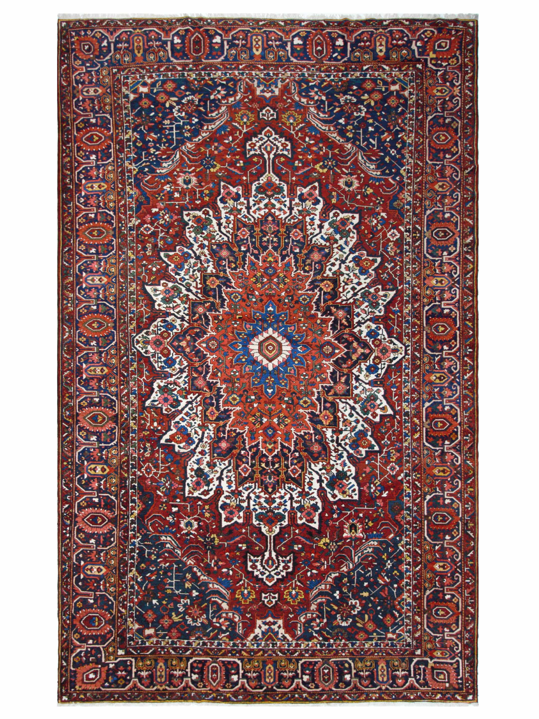 Bakhtiyari Hand Knotted Red 12x19