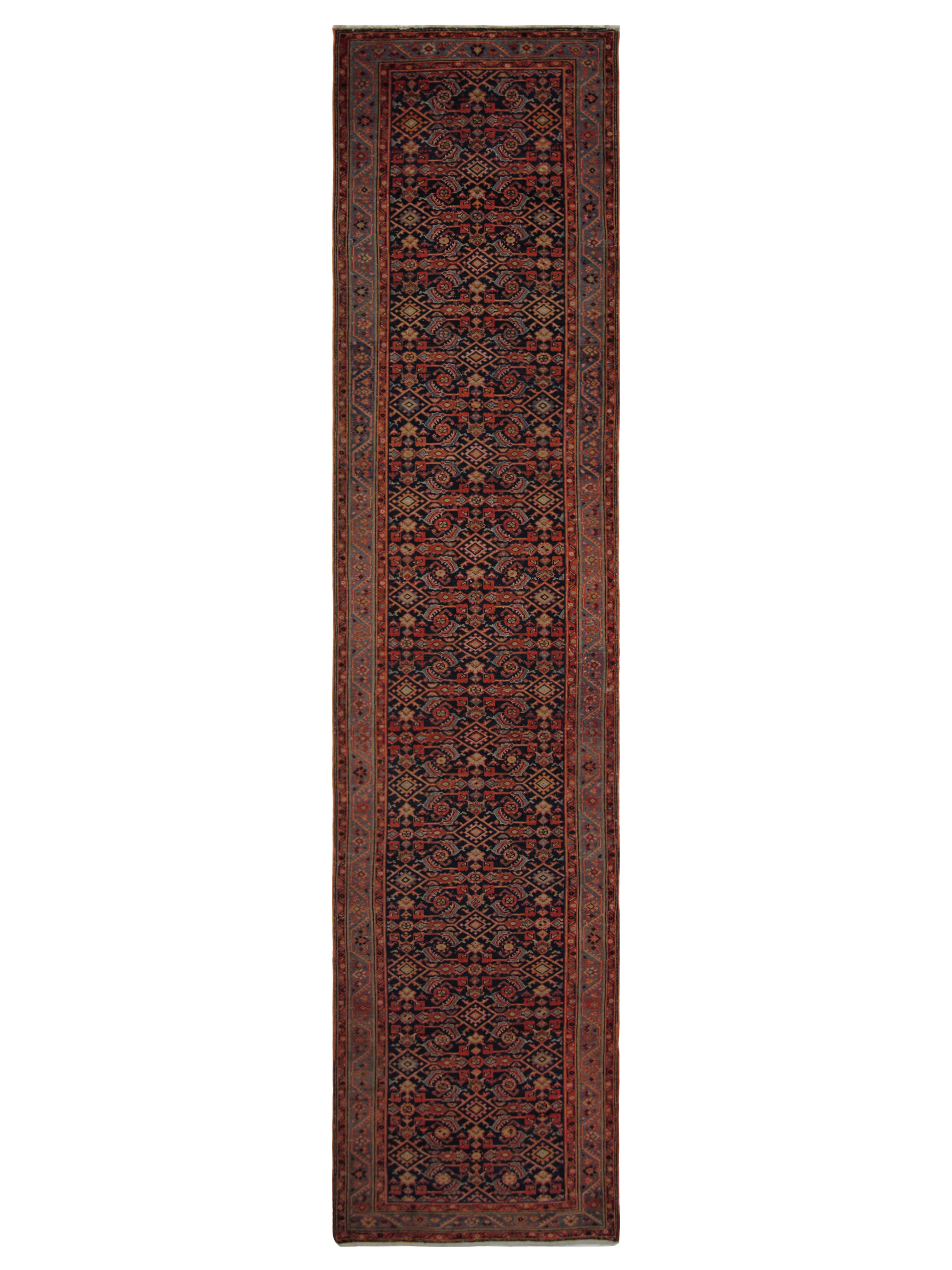 Malayer Hand Knotted Rust 3x15
