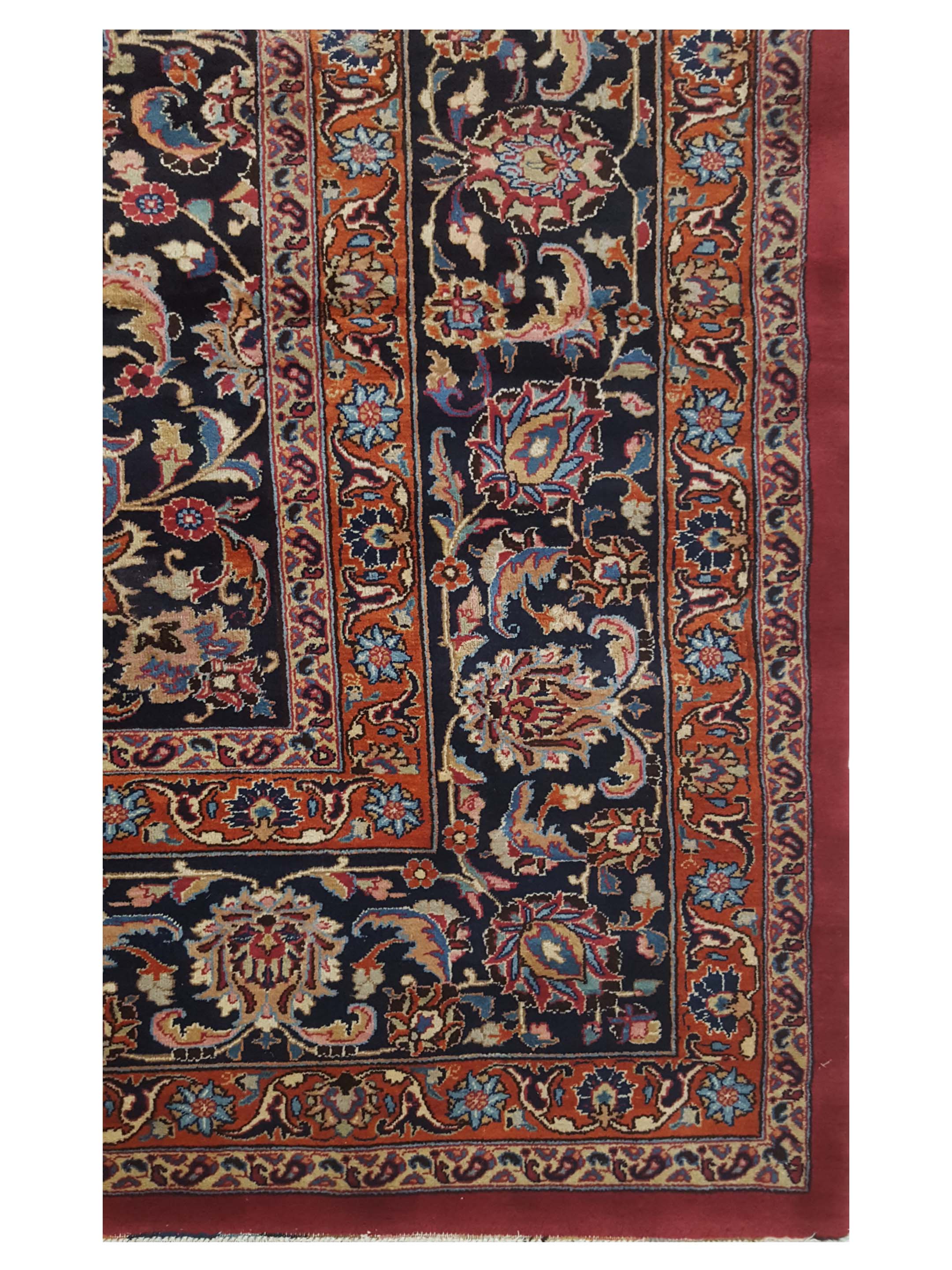 Mashad Semi Antique Red 13x16 - Image 3 of 5