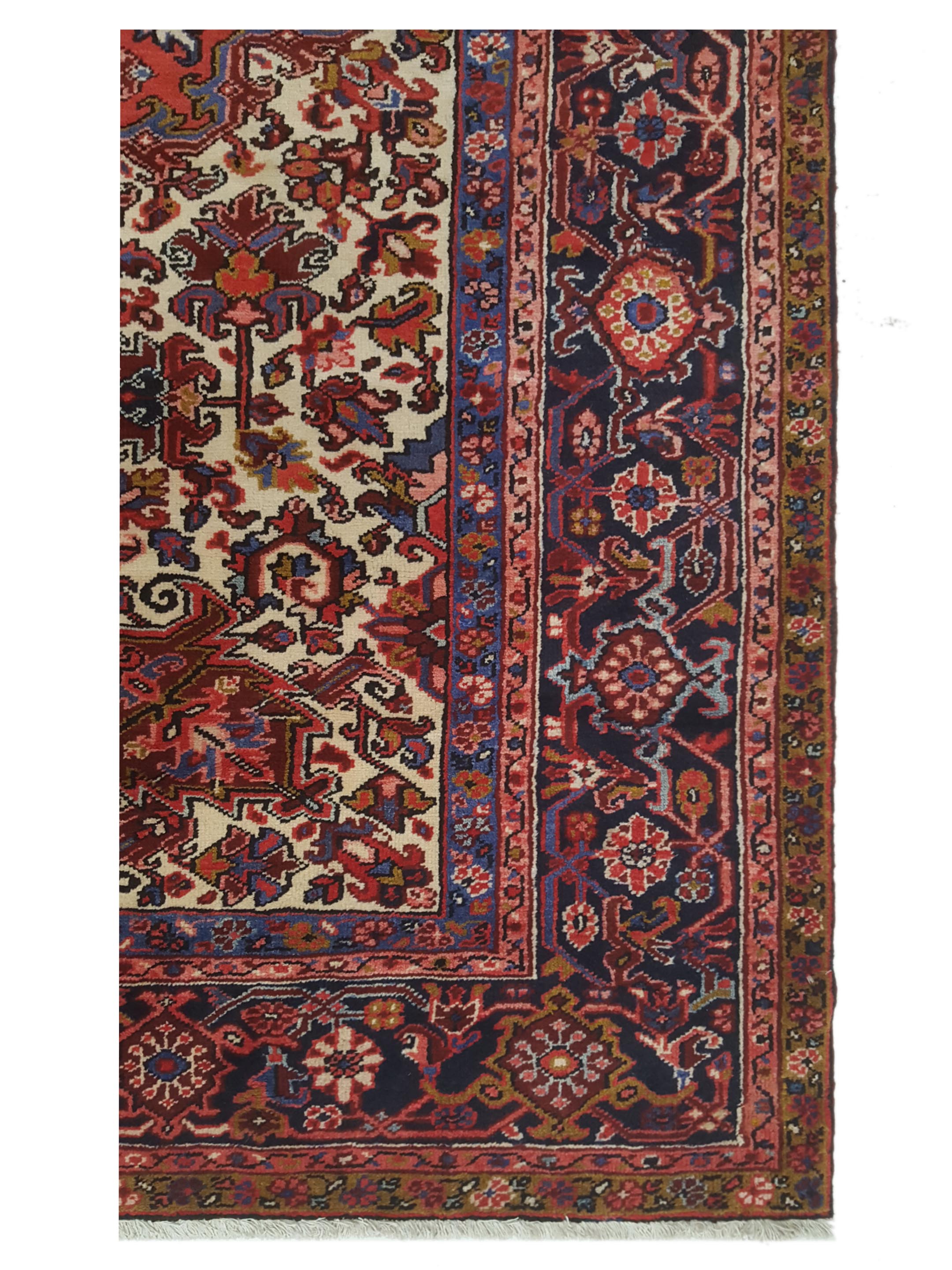 Heriz Hand Knotted Red 11x15 - Image 3 of 5