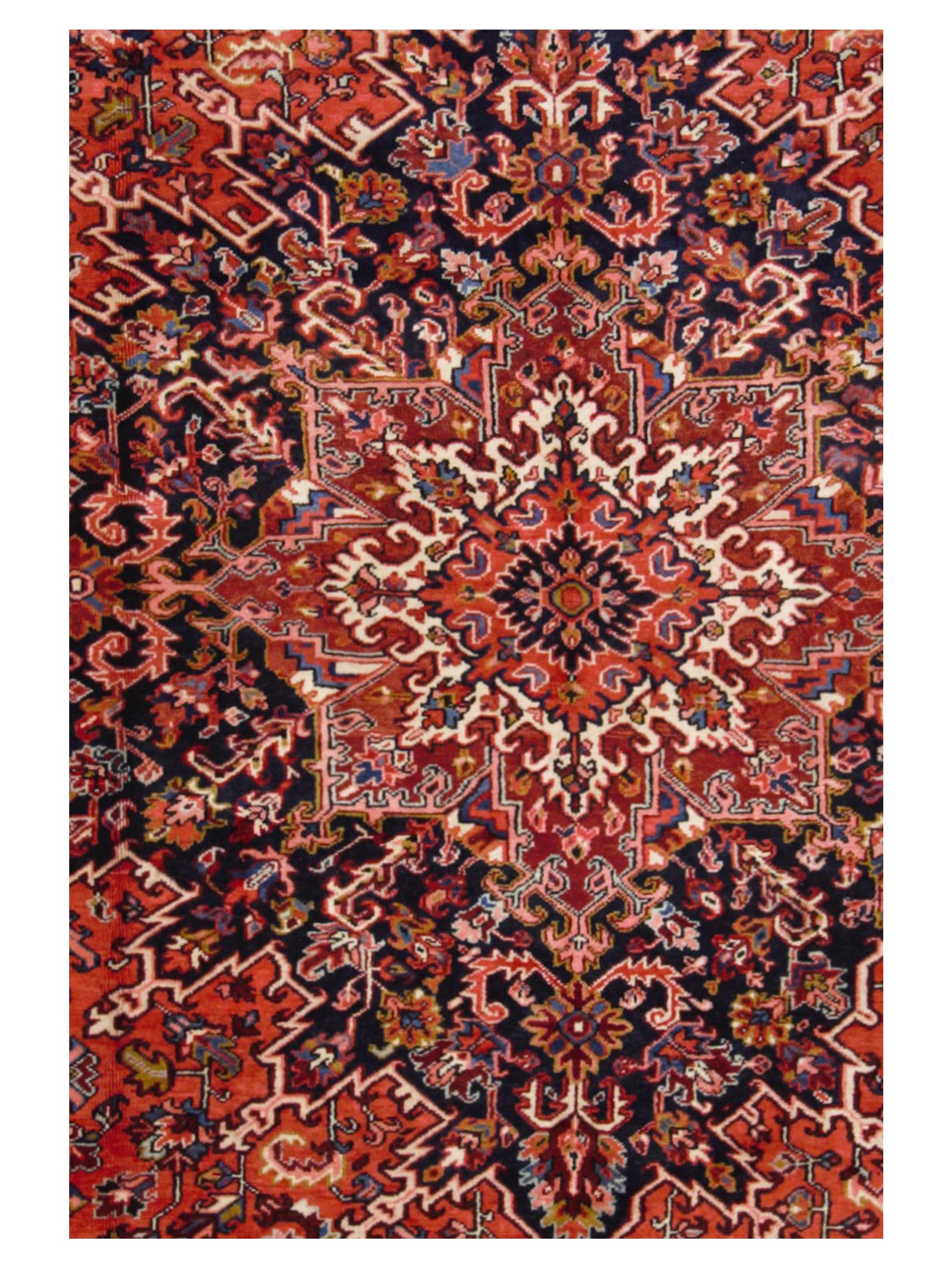 Heriz Hand Knotted Red 11x15 - Image 4 of 5