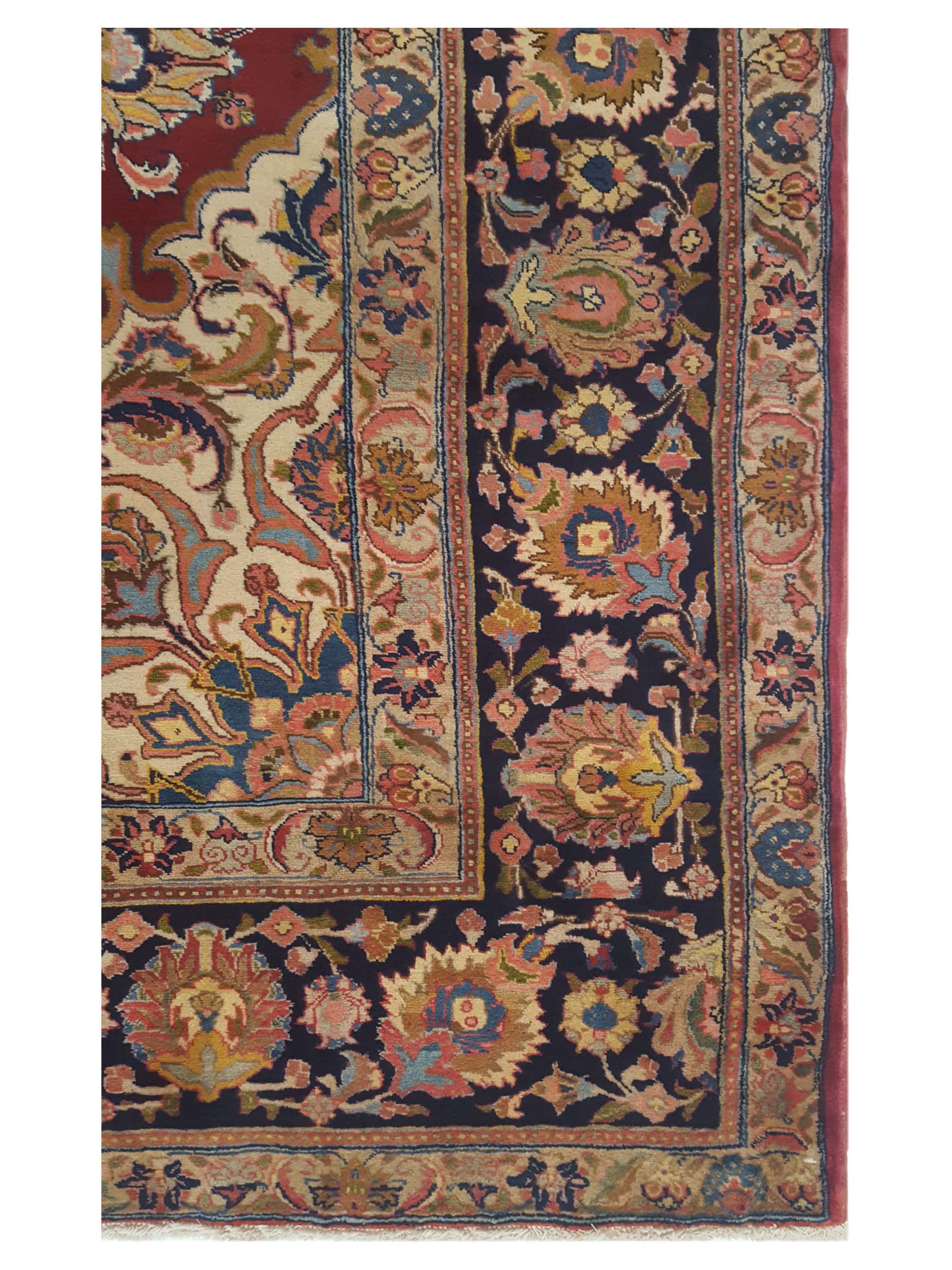 Khoy Hand Knotted Burgundy 12x15 - Image 3 of 5