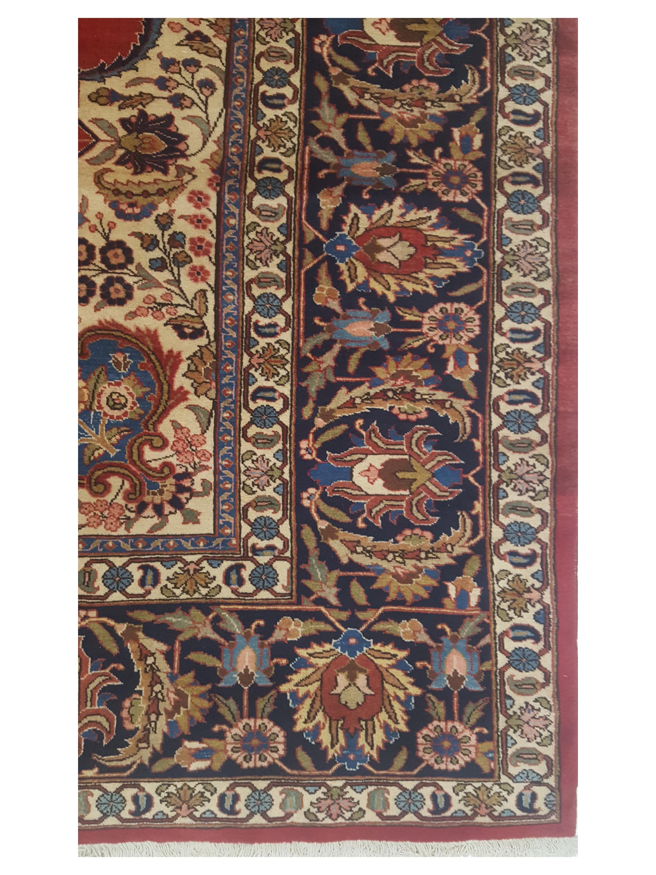Khoy Hand Knotted Red 12x14 - Image 4 of 5