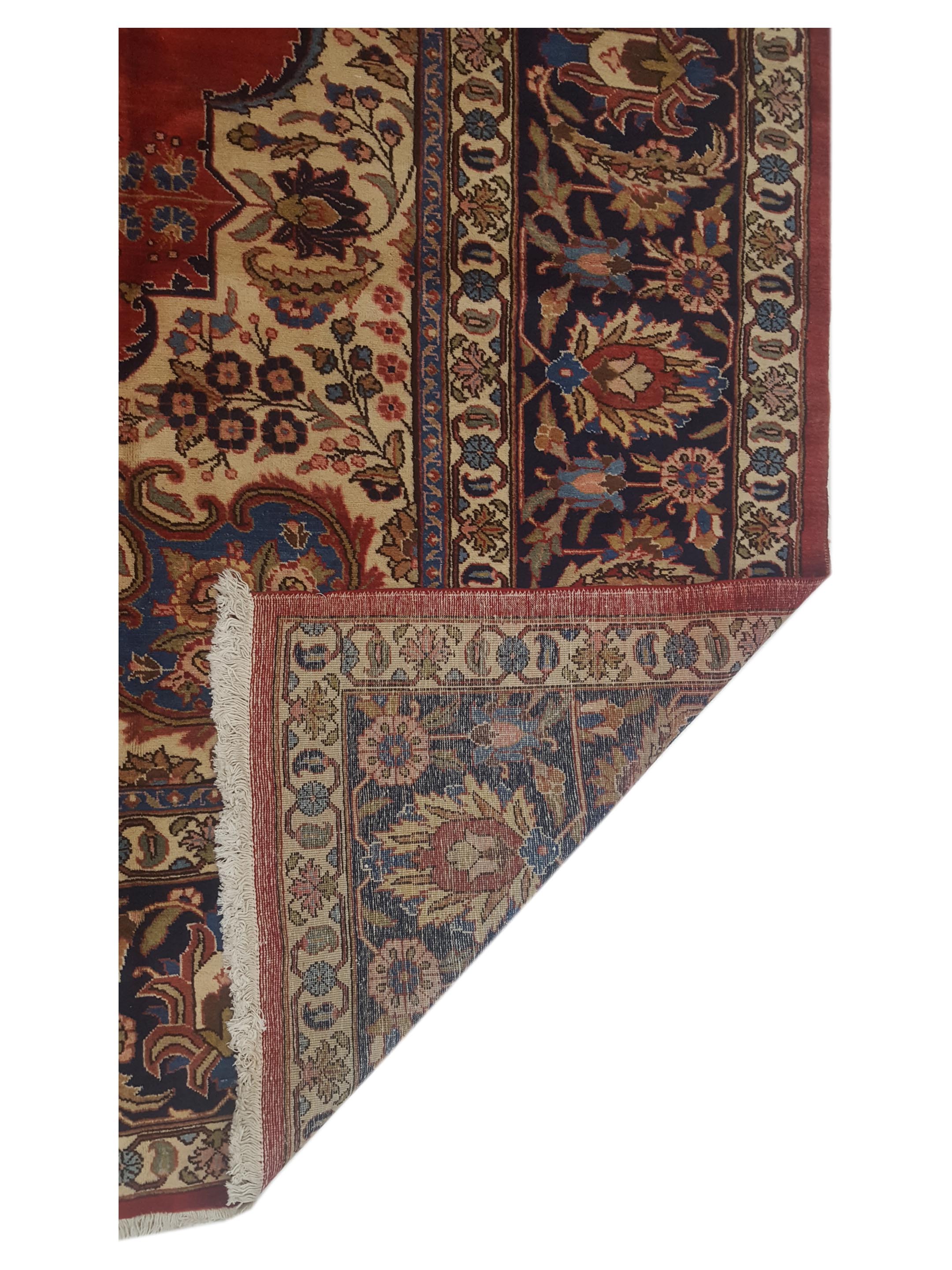 Khoy Hand Knotted Red 12x14 - Image 5 of 5