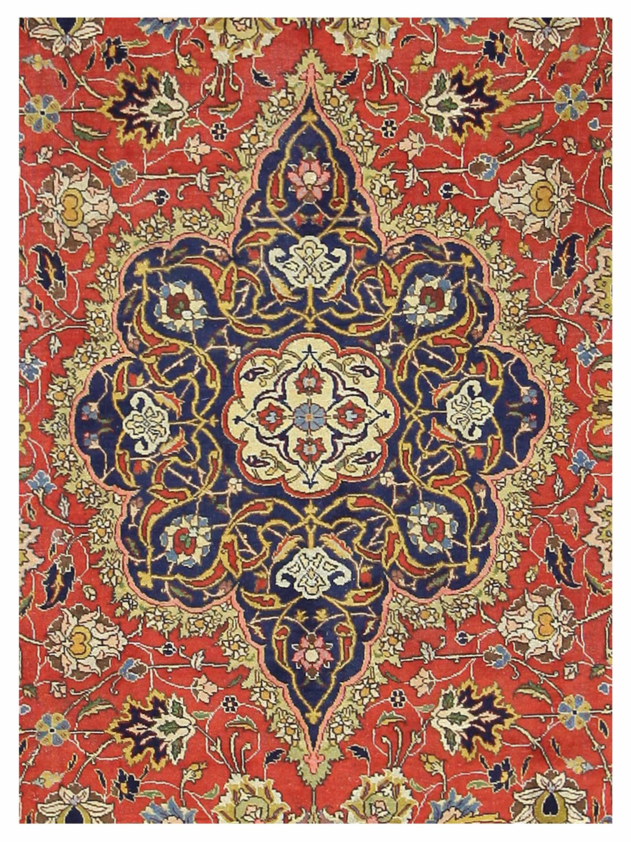 Khoy Hand Knotted Red 9x13 - Image 4 of 5