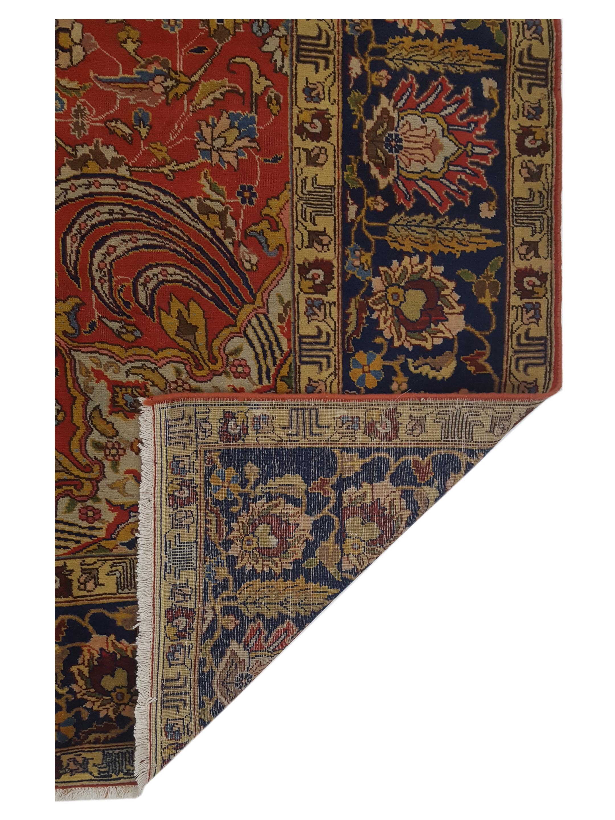 Khoy Hand Knotted Red 9x13 - Image 5 of 5