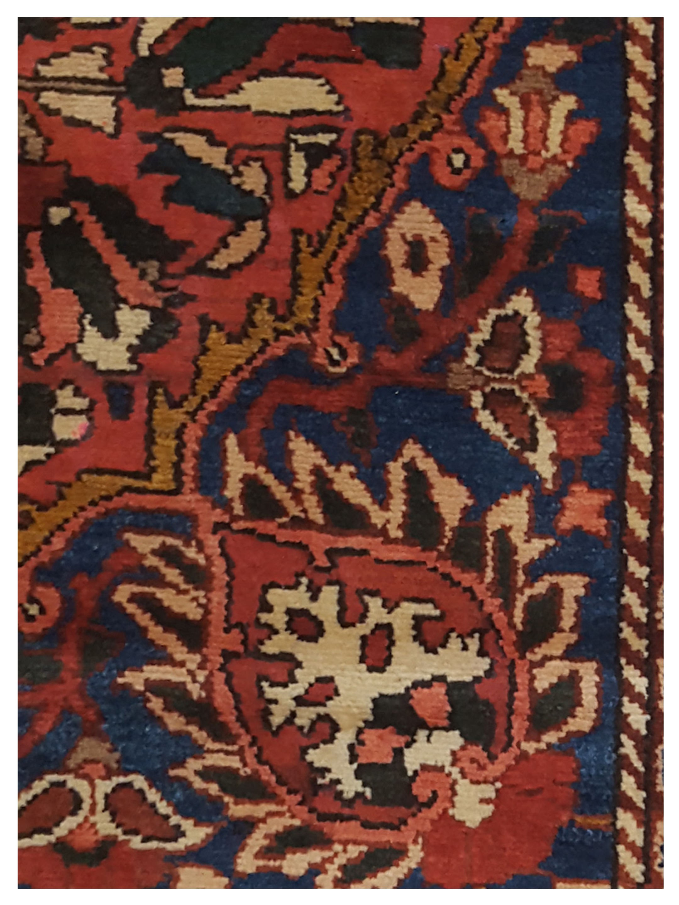 Bakhtiyari Hand Knotted Blue 5x10 - Image 3 of 5