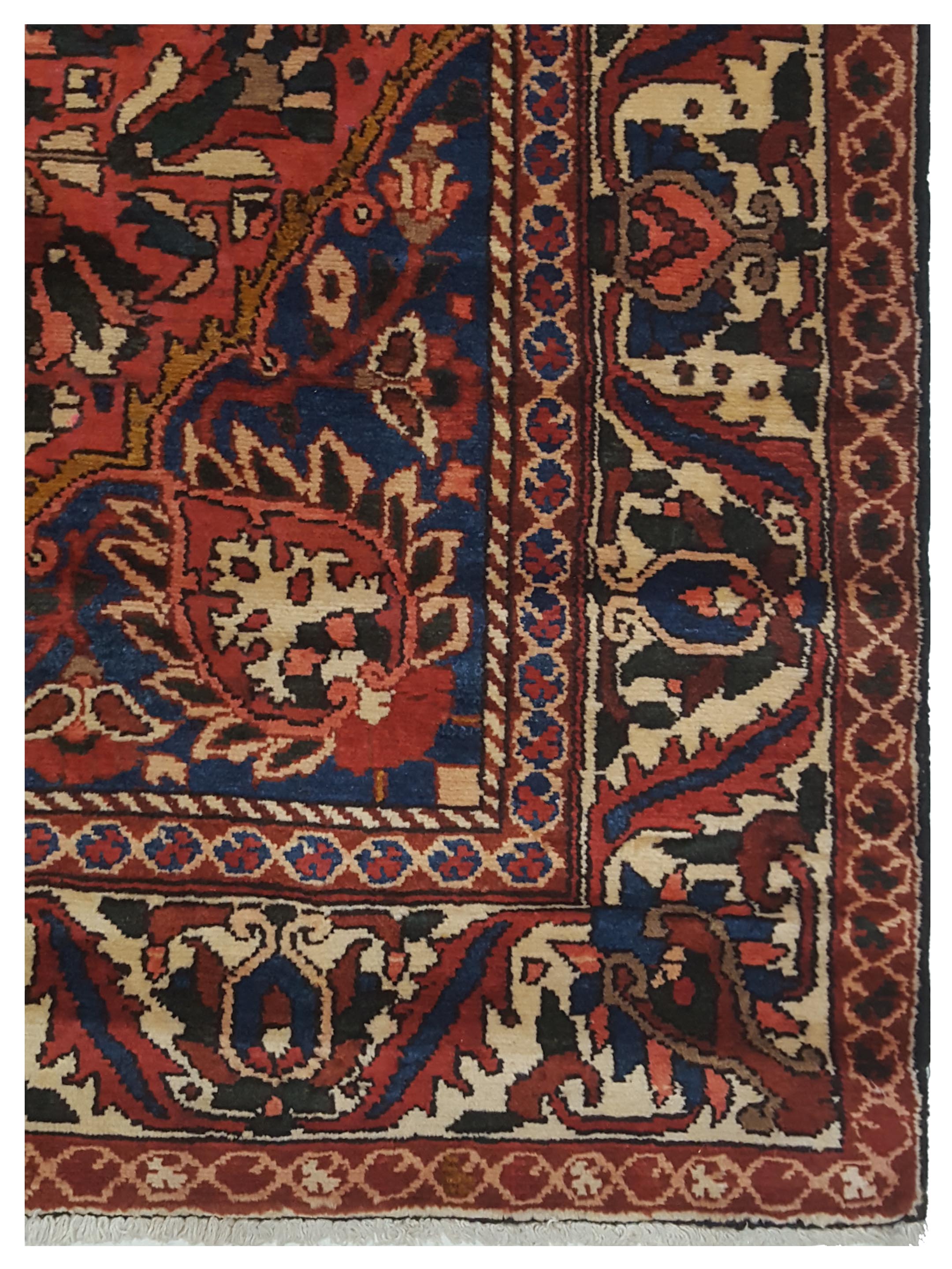 Bakhtiyari Hand Knotted Blue 5x10 - Image 4 of 5