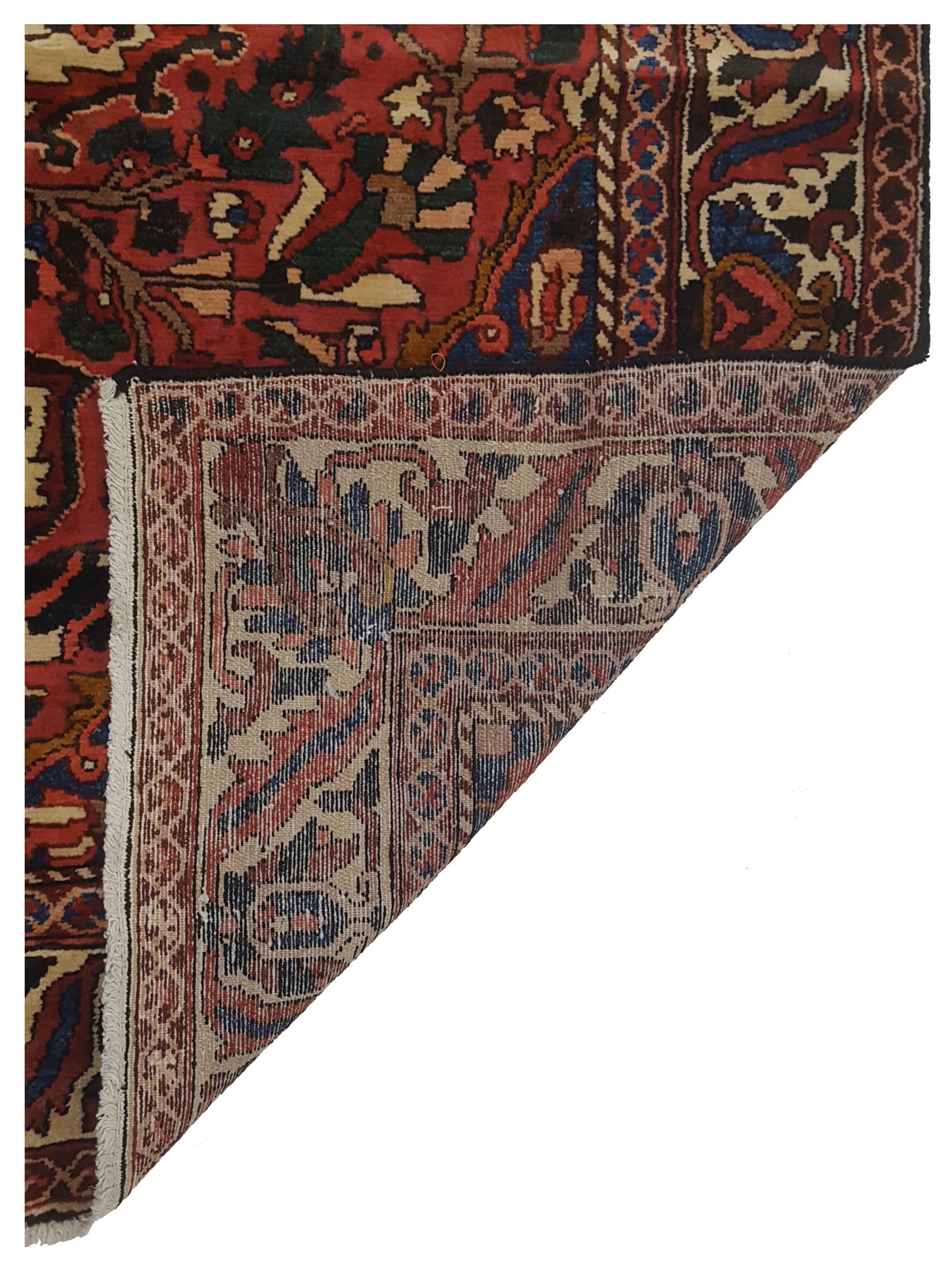 Bakhtiyari Hand Knotted Blue 5x10 - Image 5 of 5