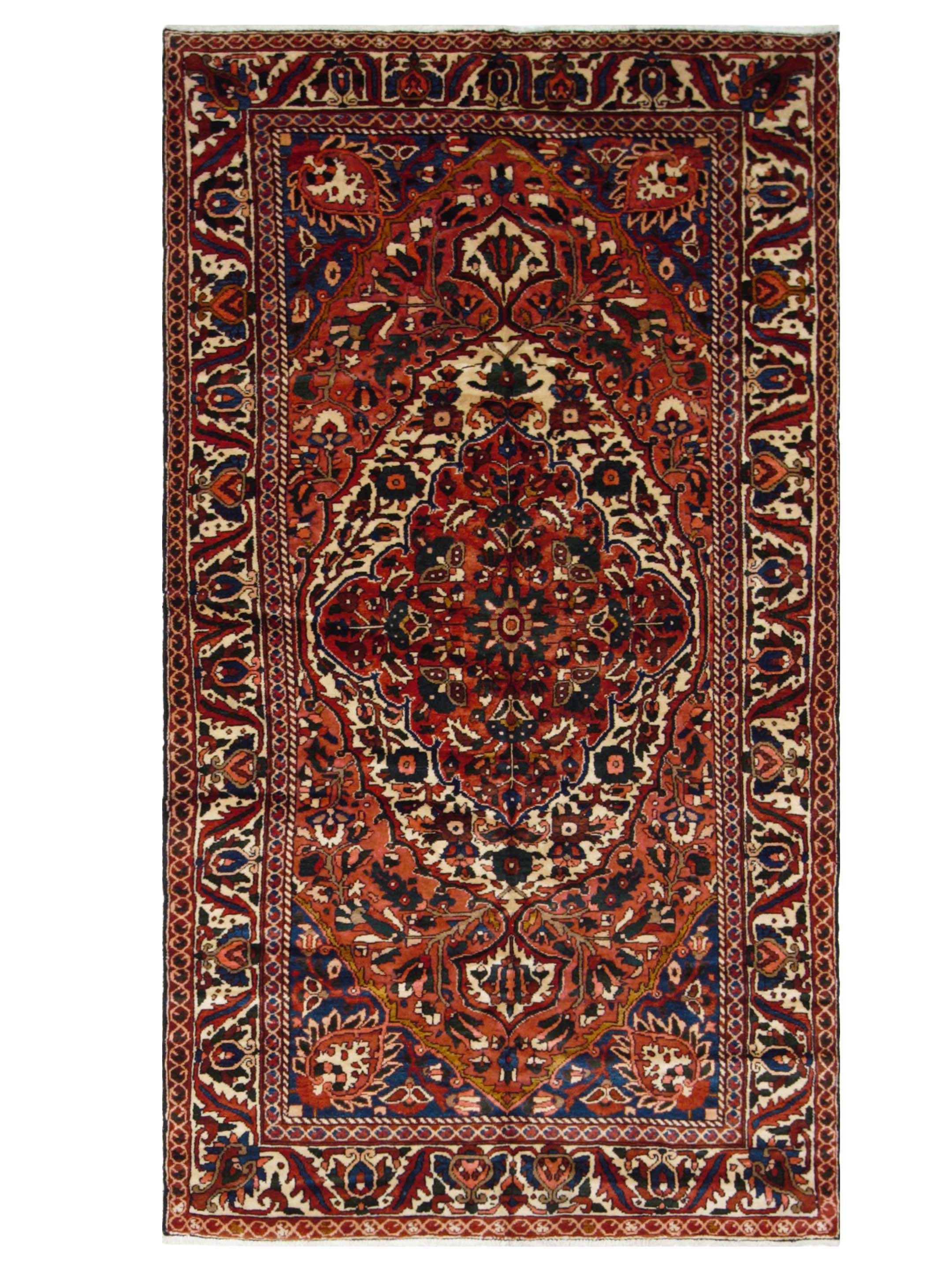 Bakhtiyari Hand Knotted Blue 5x10