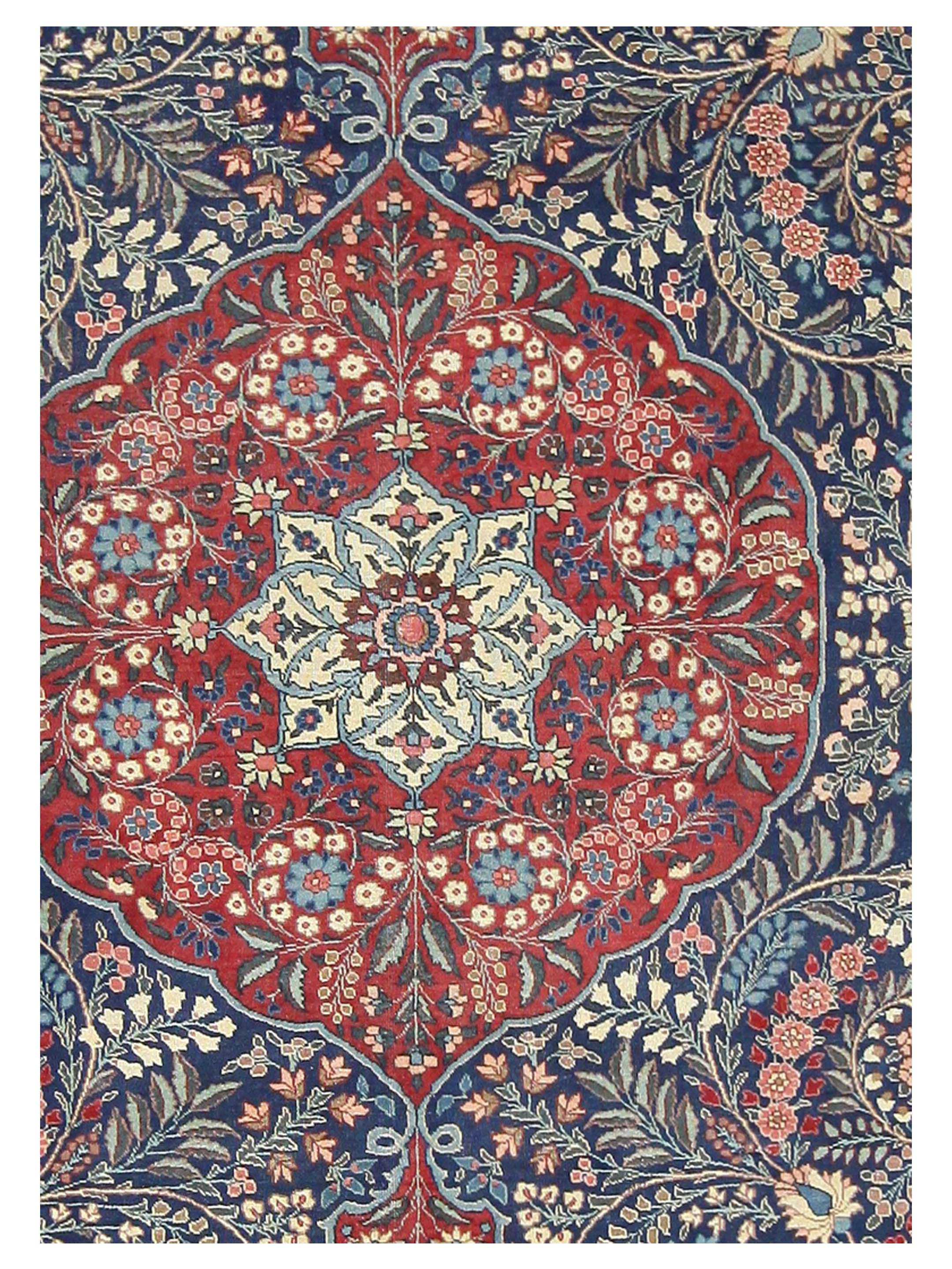 Khoy Hand Knotted Red 10x13 - Image 4 of 5