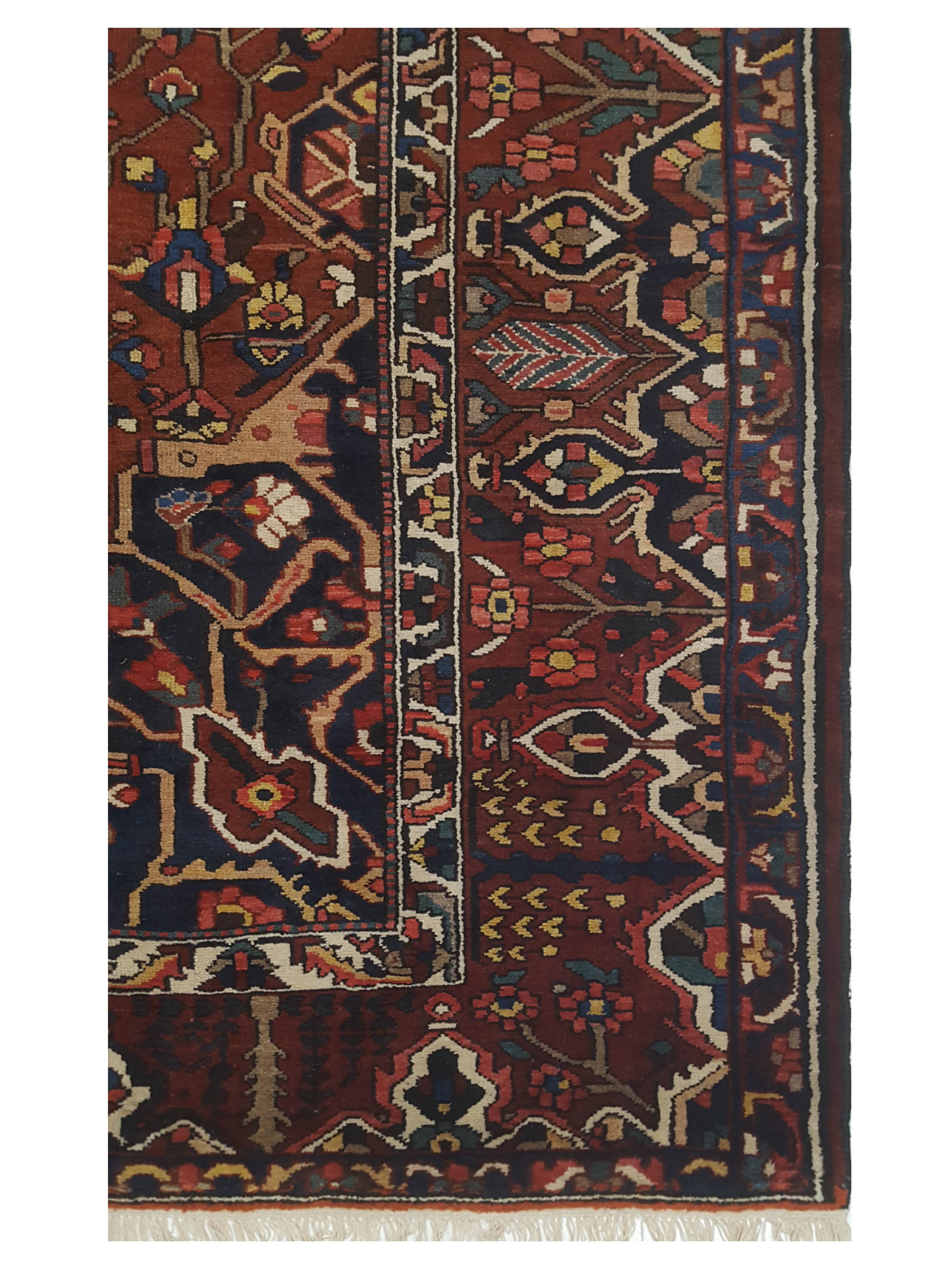 Bakhtiyari Hand Knotted Red 10x14 - Image 3 of 5