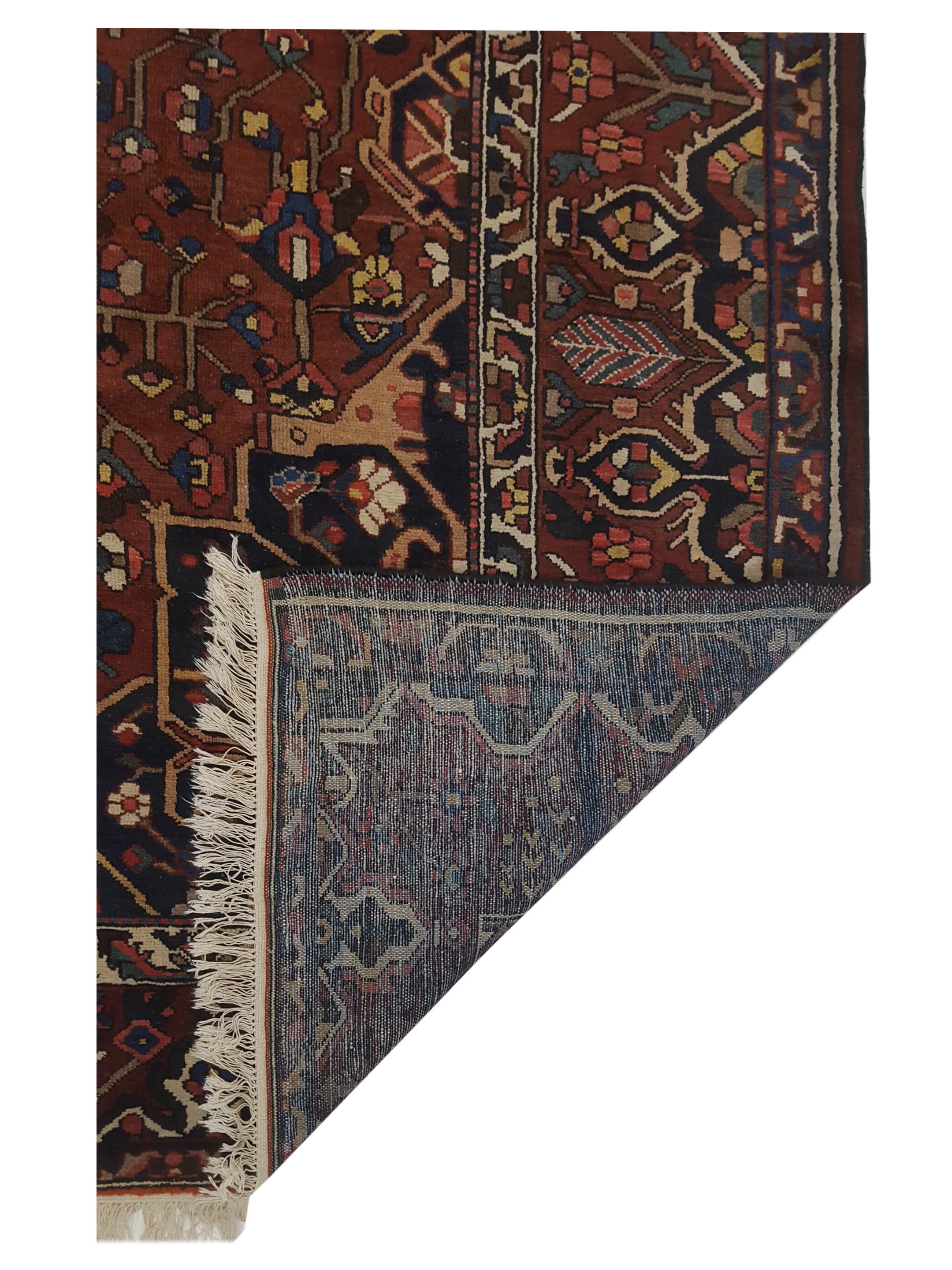 Bakhtiyari Hand Knotted Red 10x14 - Image 5 of 5