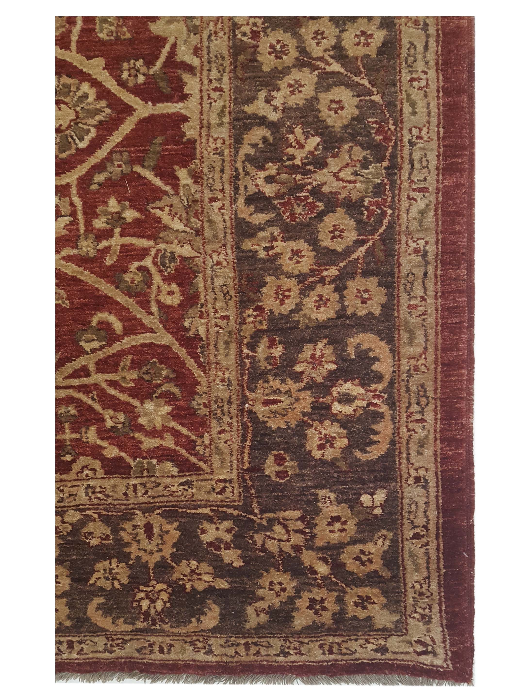 Peshawar Hand Knotted Rust 5x13 - Image 3 of 5
