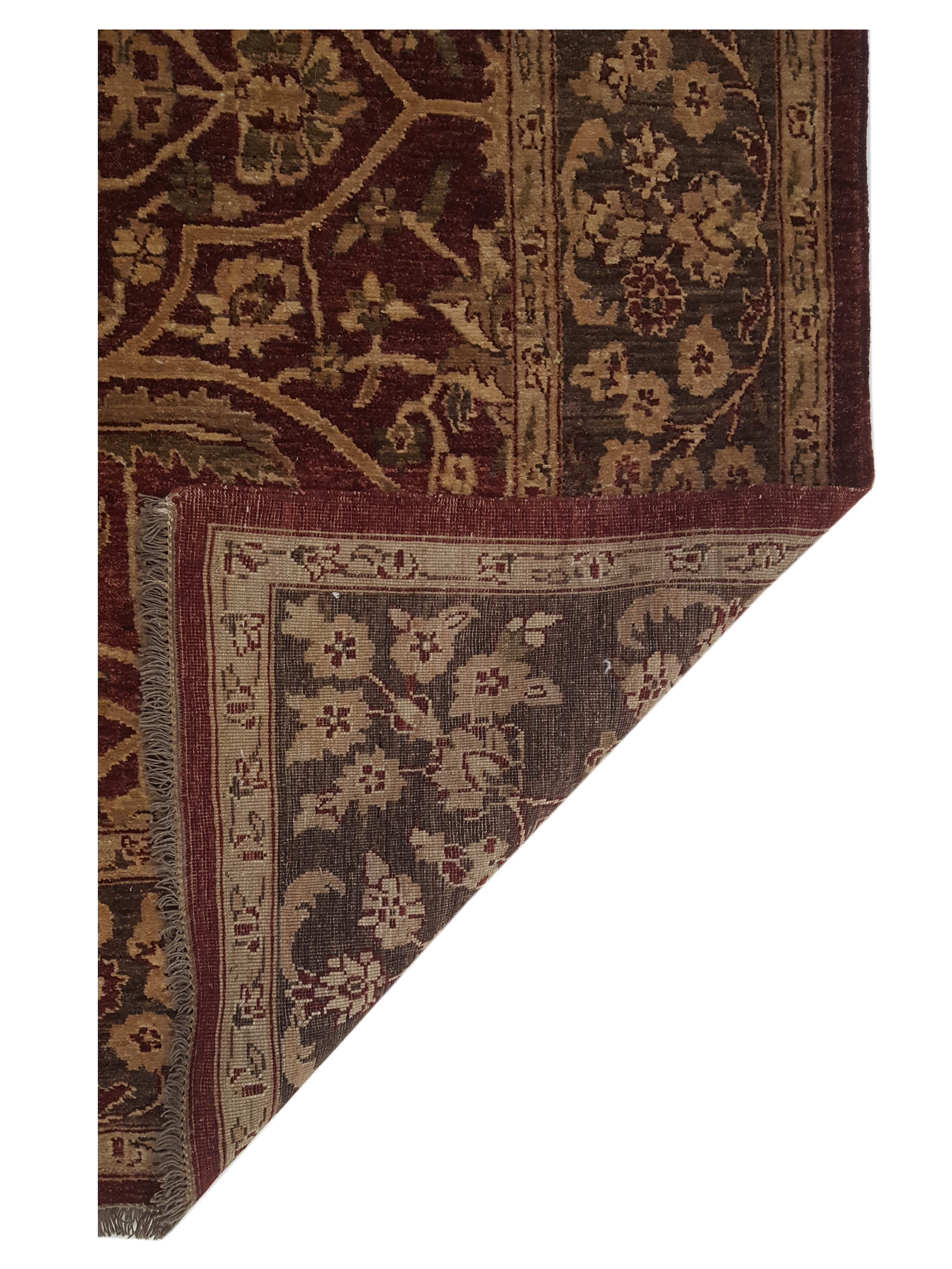 Peshawar Hand Knotted Rust 5x13 - Image 5 of 5