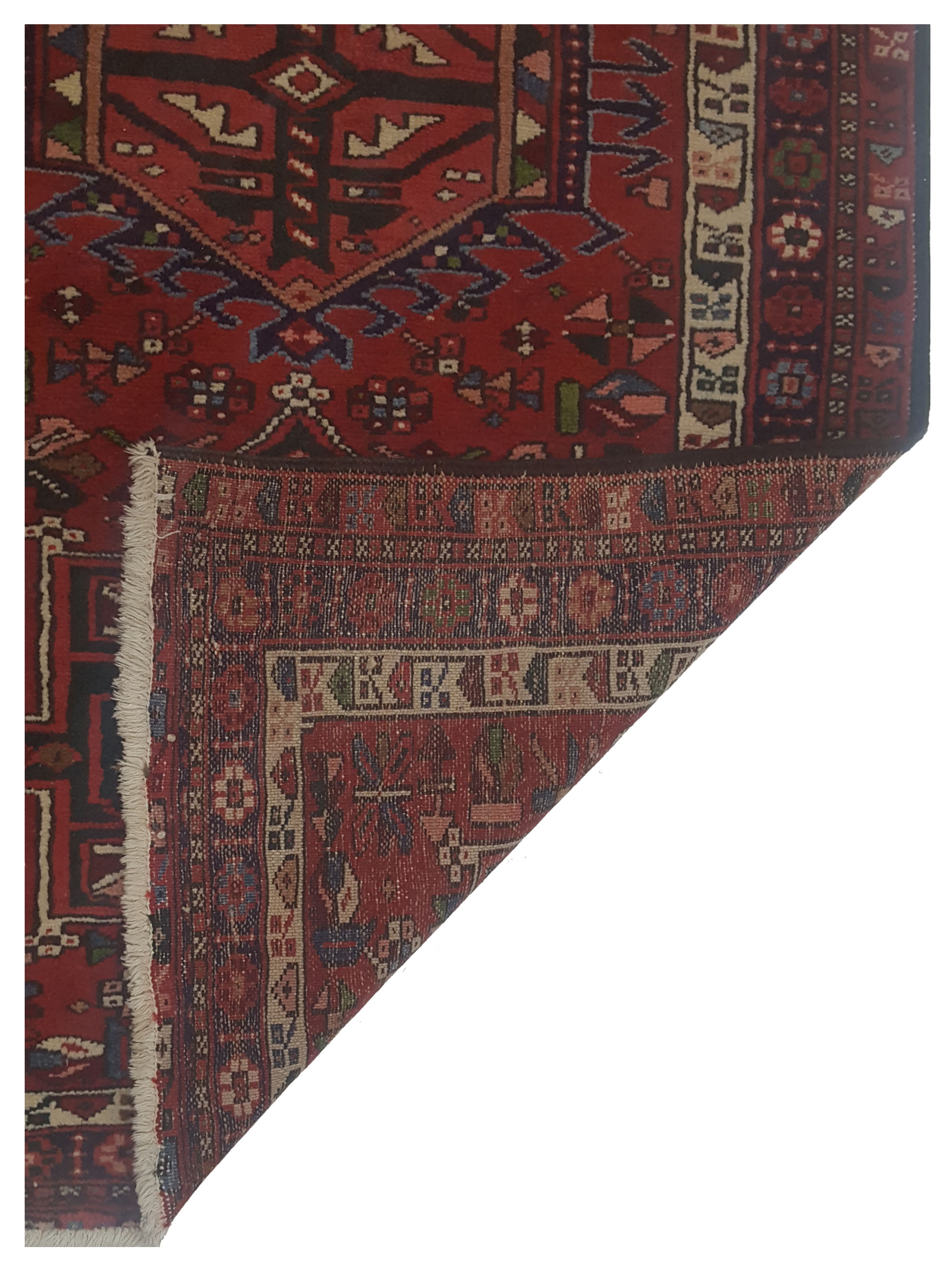 Karajah Hand Knotted Red 3x13 - Image 5 of 5