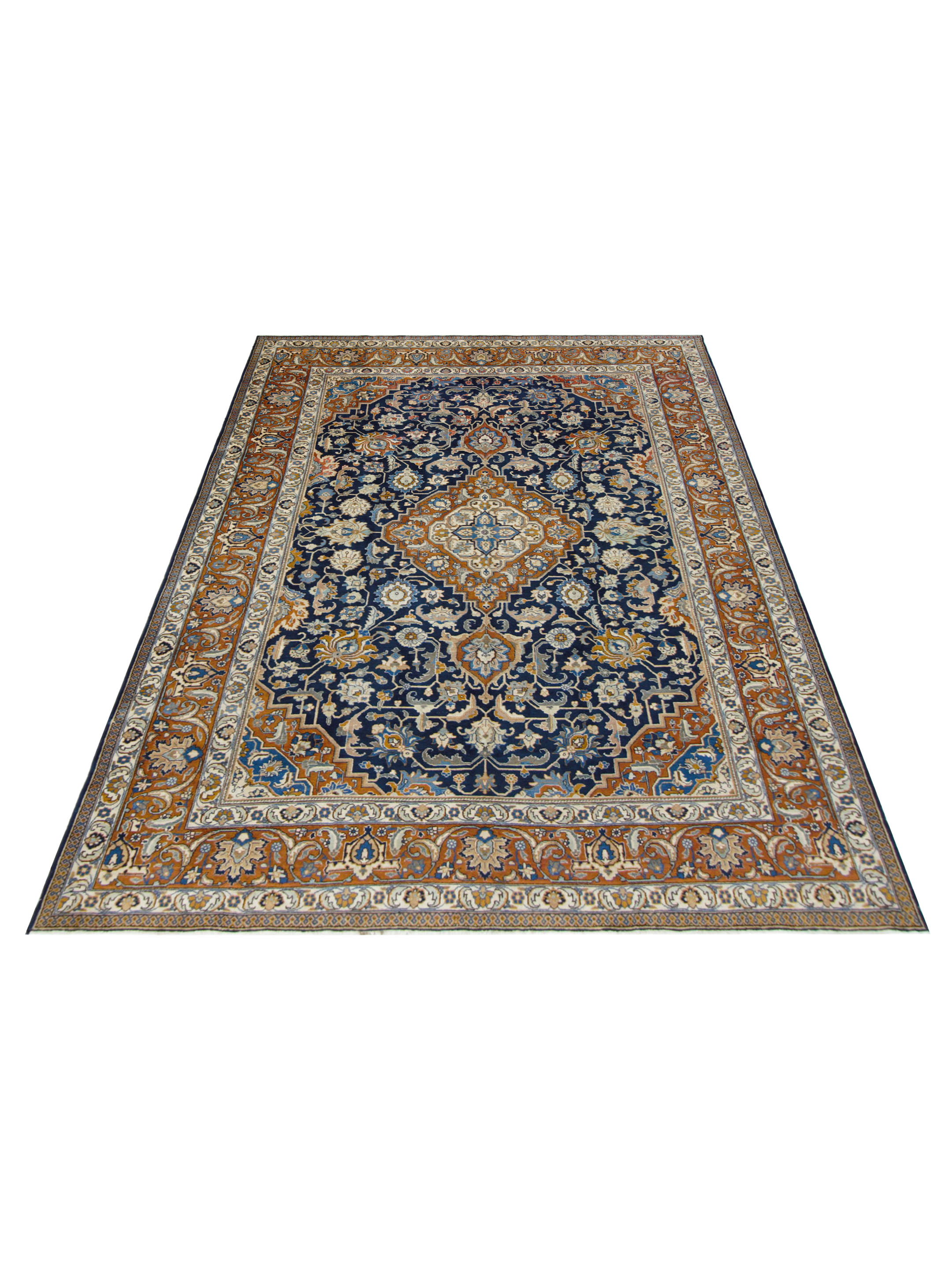 Khoy Hand Knotted Navy 8x12 - Image 2 of 5