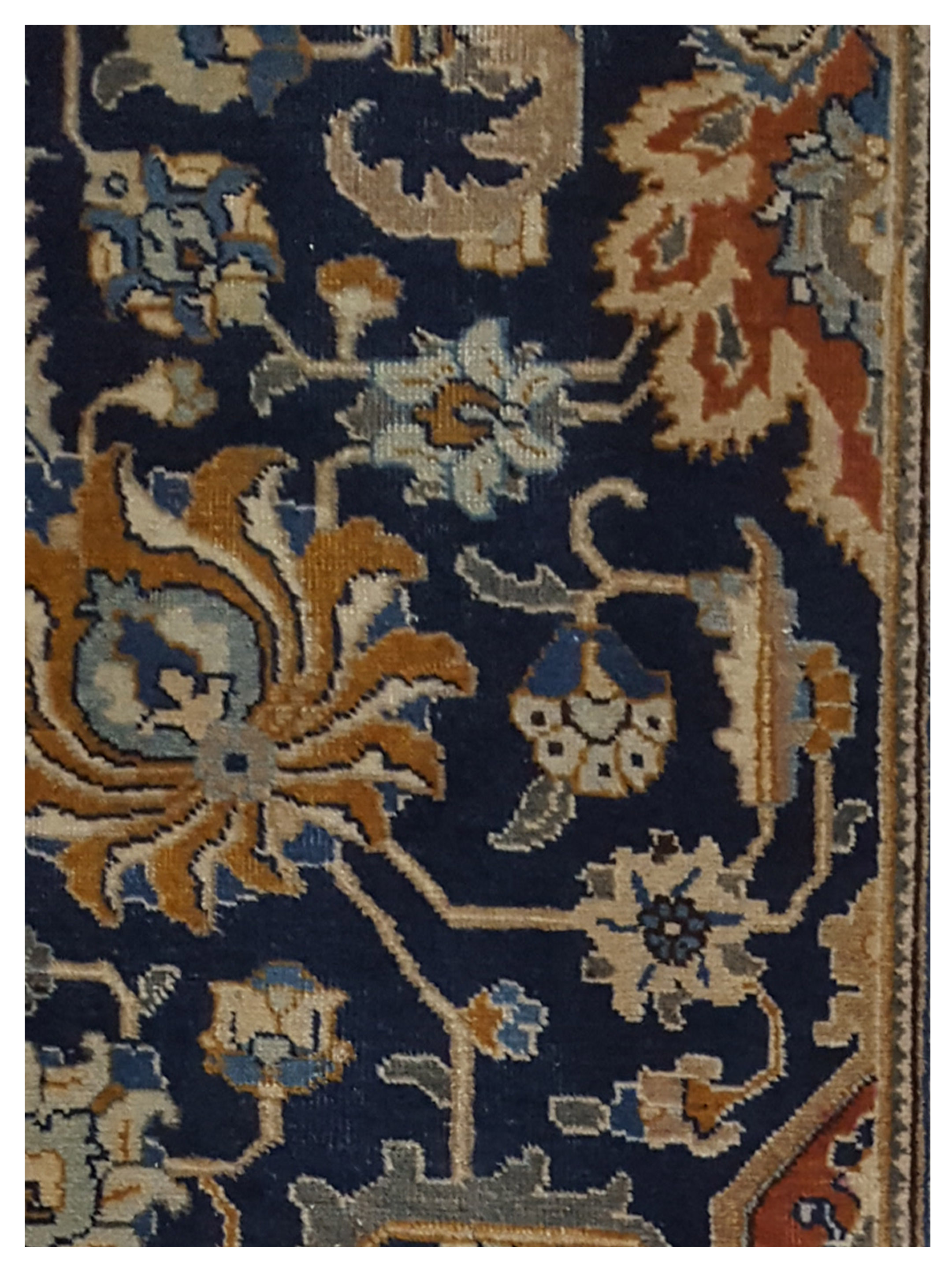 Khoy Hand Knotted Navy 8x12 - Image 3 of 5