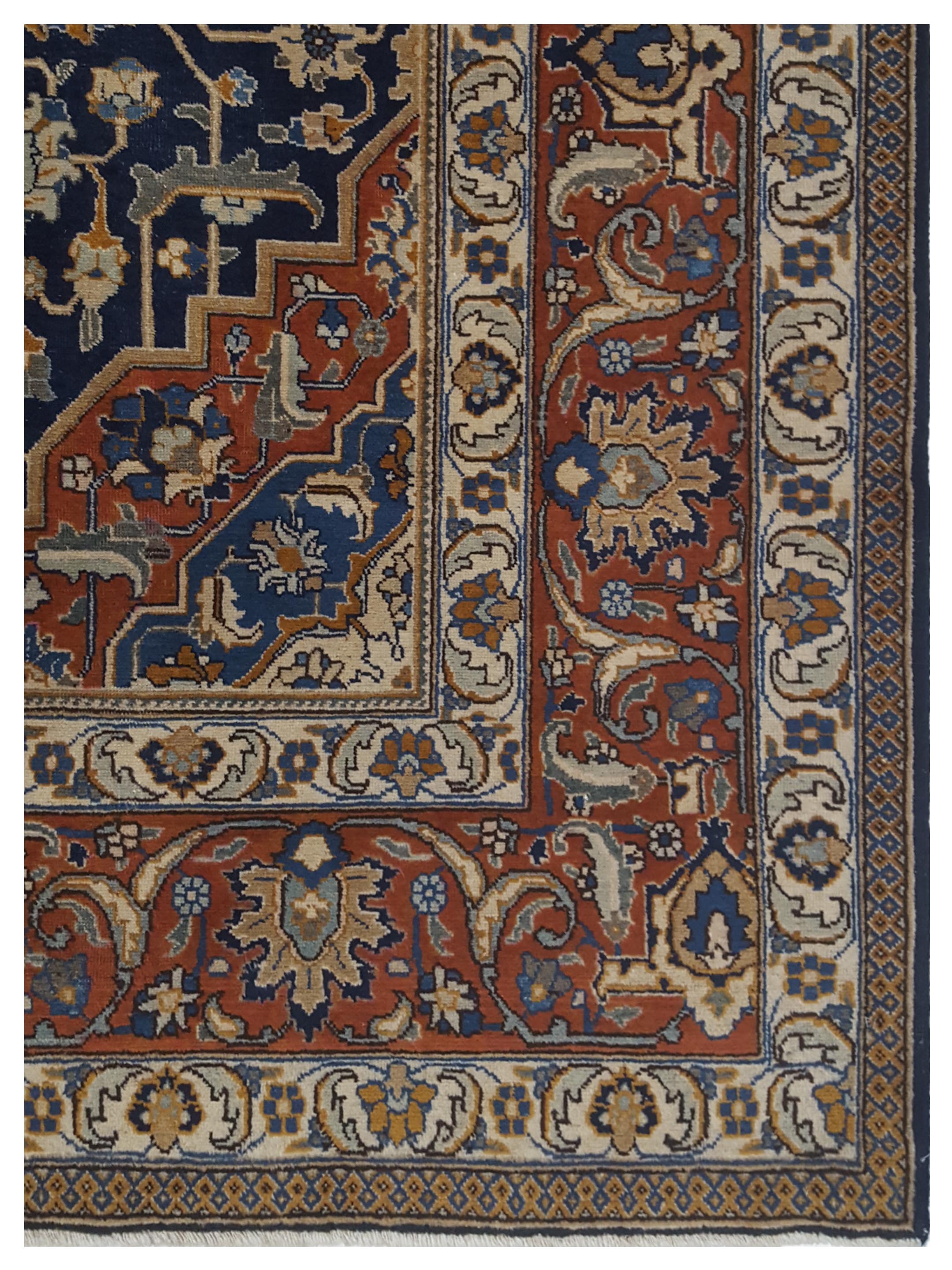 Khoy Hand Knotted Navy 8x12 - Image 4 of 5