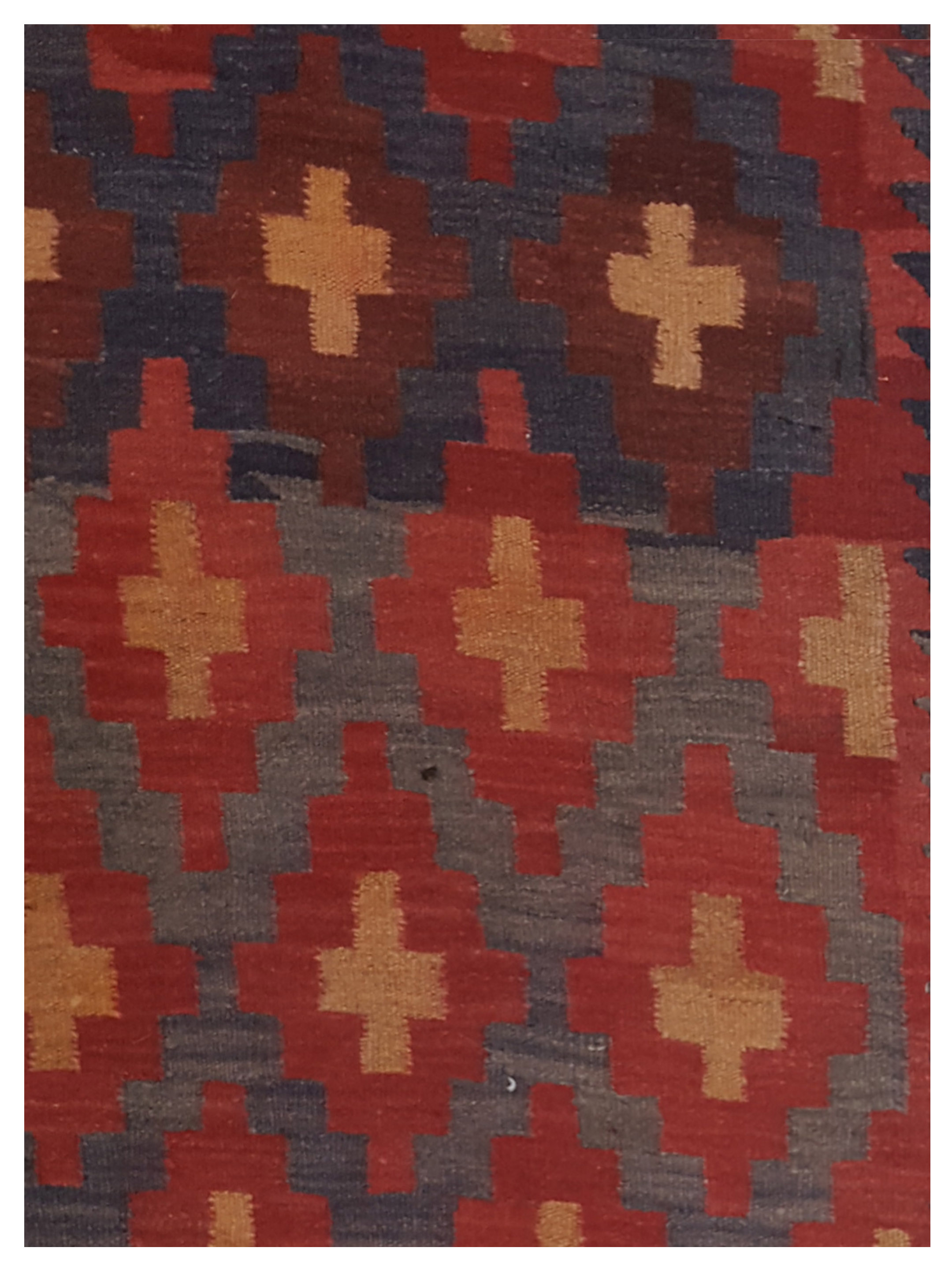 Kilim Maimana Flatweave Multi 8x12 - Image 3 of 5