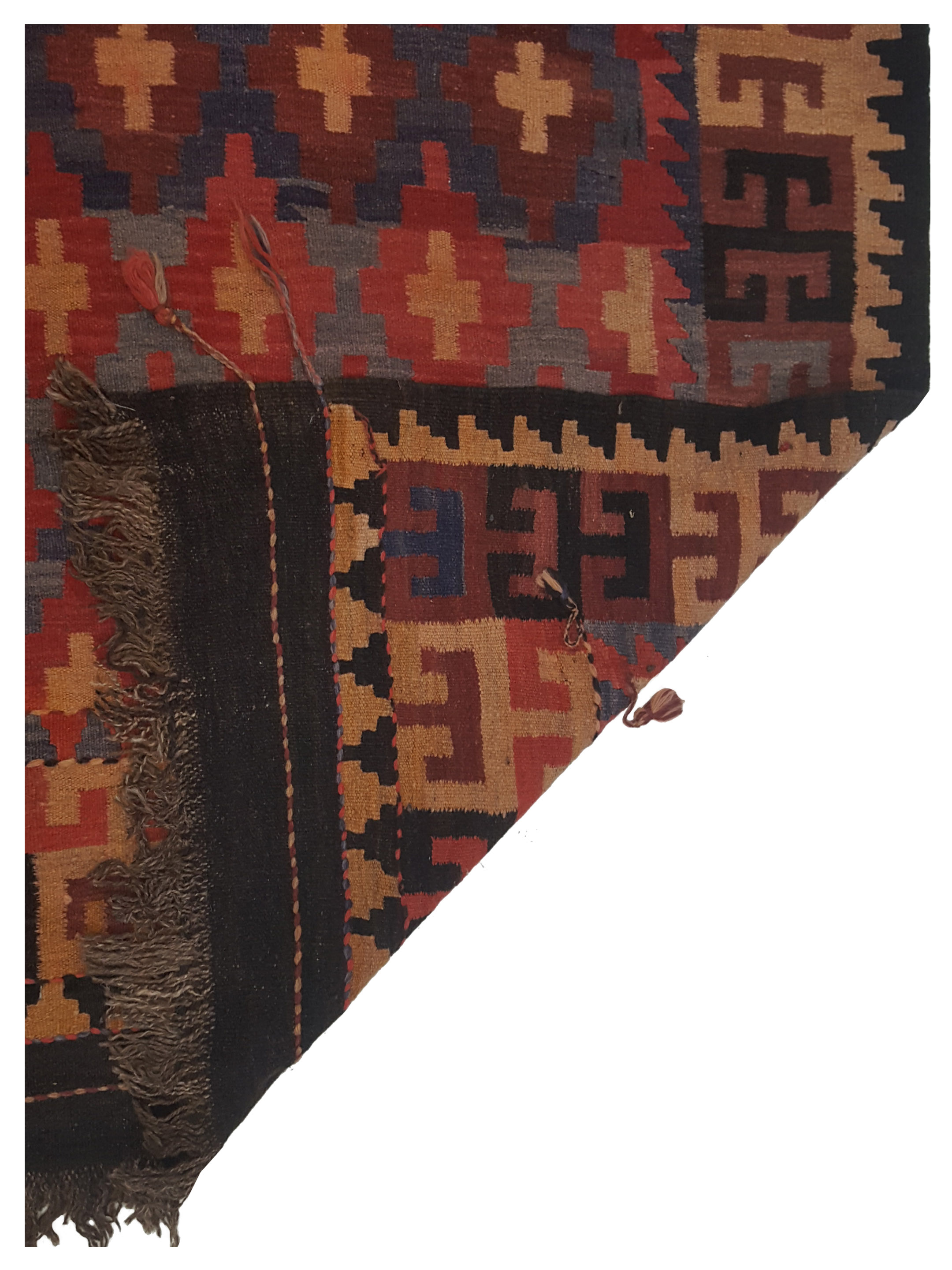 Kilim Maimana Flatweave Multi 8x12 - Image 5 of 5