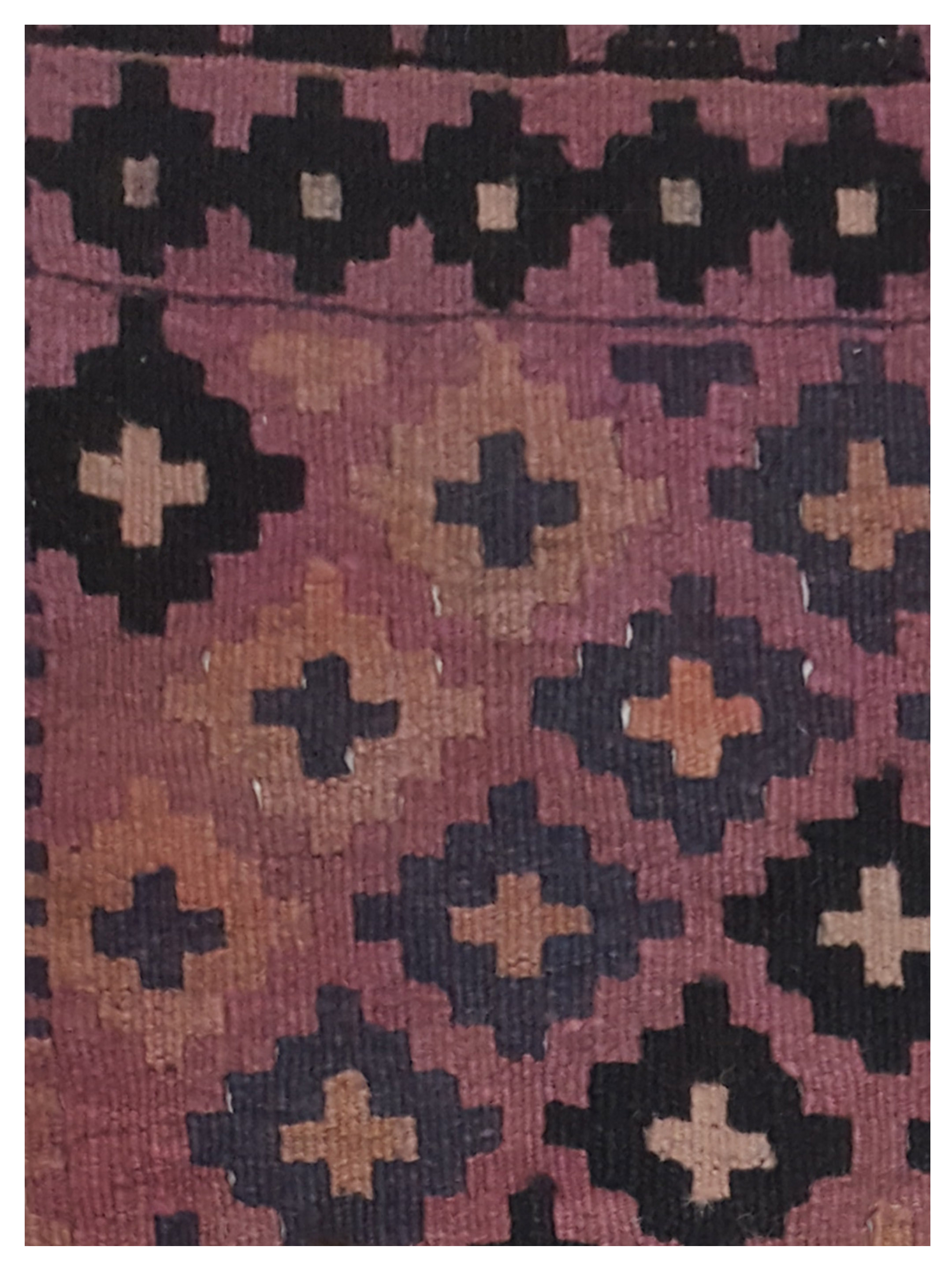 Kilim Maimana Flatweave Brown 2x3 - Image 3 of 4