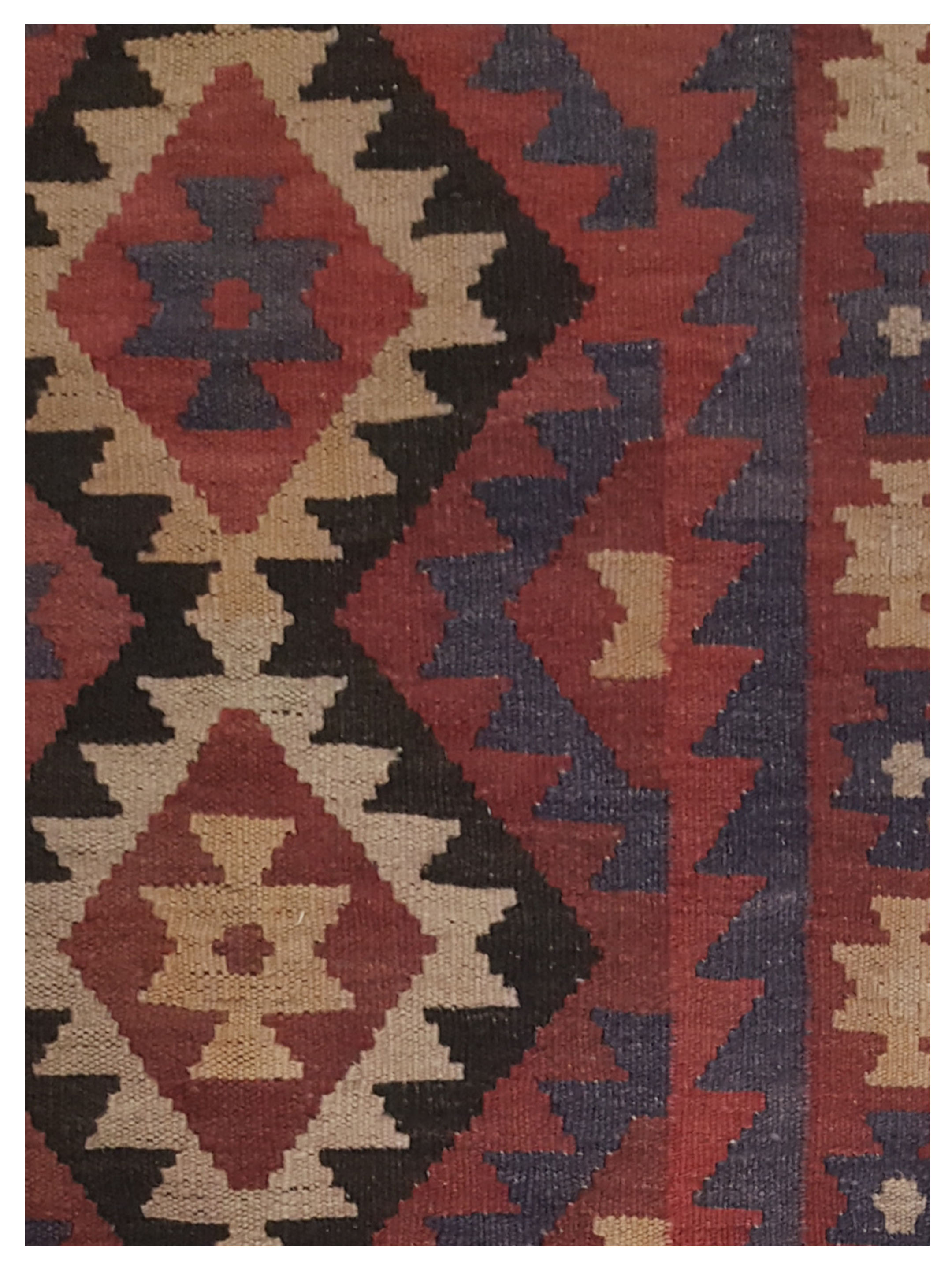 Kilim Maimana Flatweave Brown 3x5 - Image 3 of 5