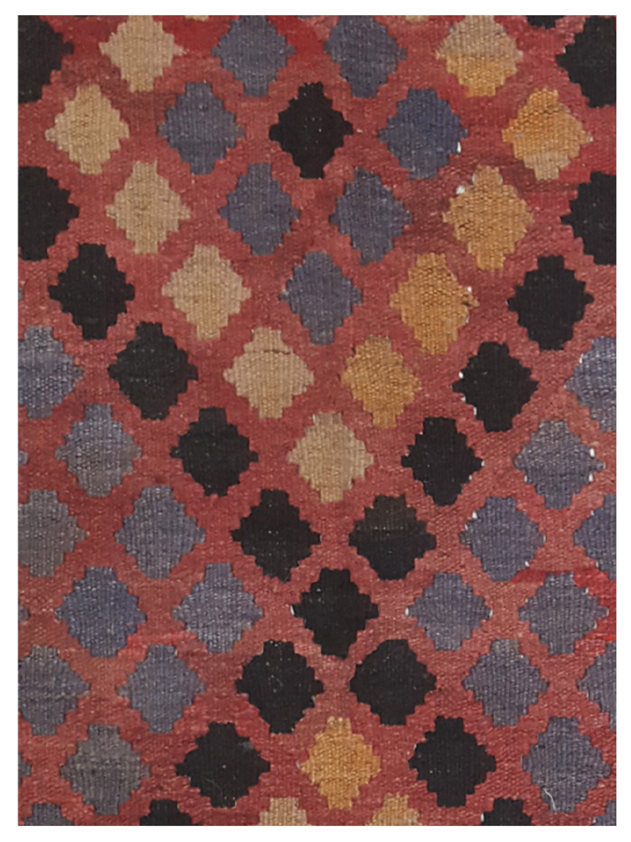 Kilim Maimana Flatweave Brown 3x6 - Image 3 of 5
