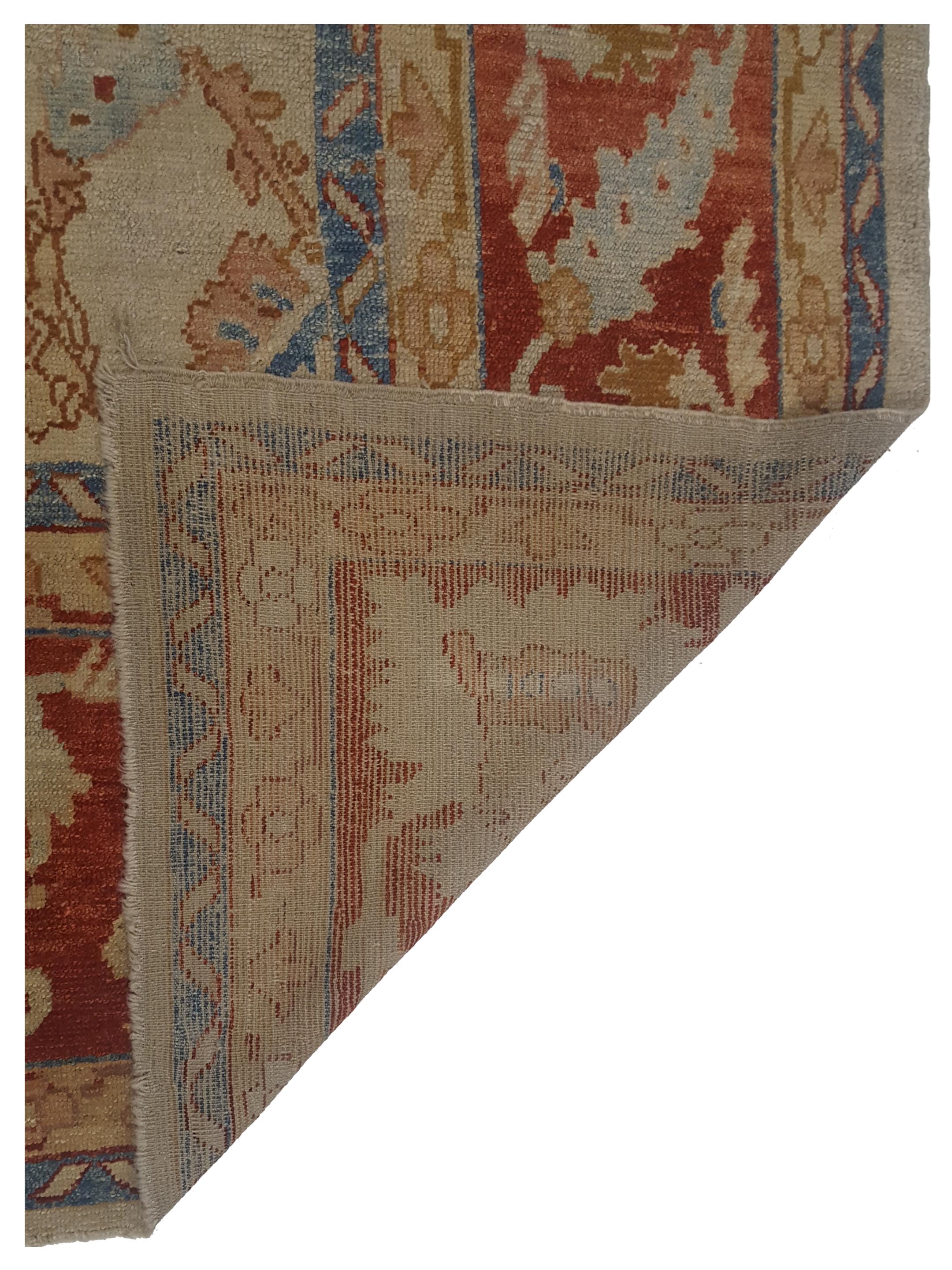 Ushak TR Hand Knotted Beige 9x12 - Image 5 of 5