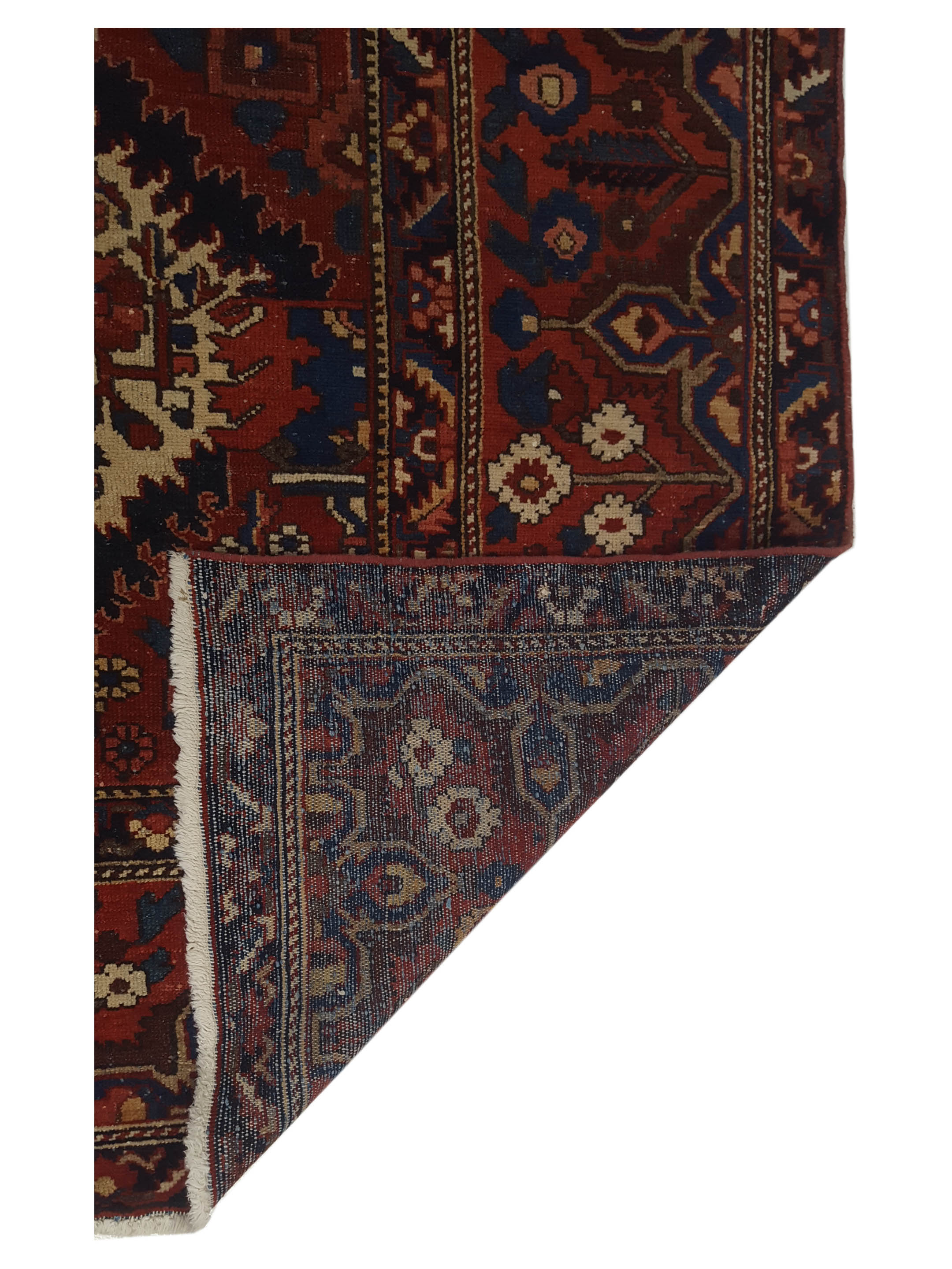 Bakhtiyari Hand Knotted Red 12x12 - Image 5 of 5