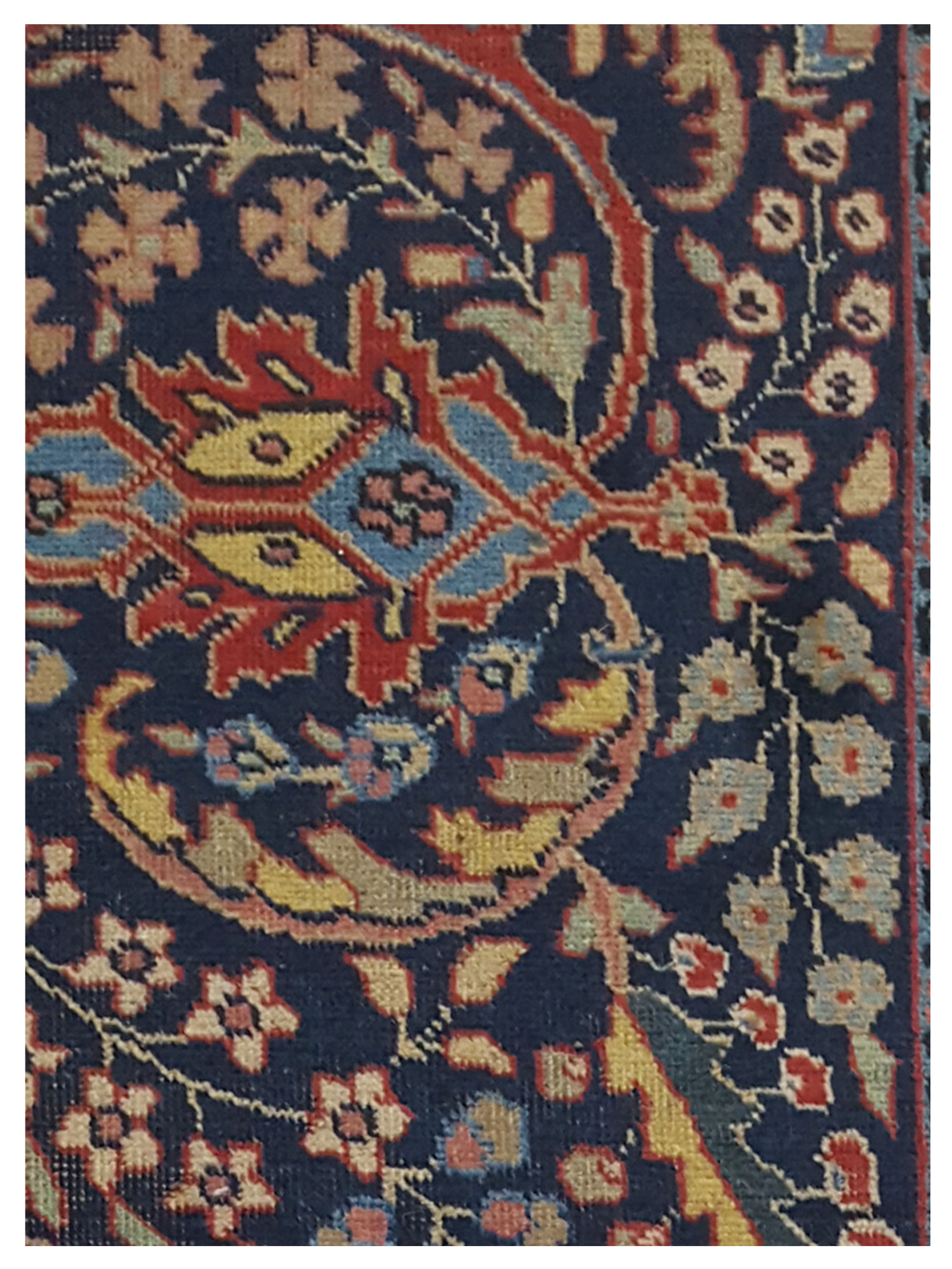 Khoy Hand Knotted Navy 8x11 - Image 3 of 5