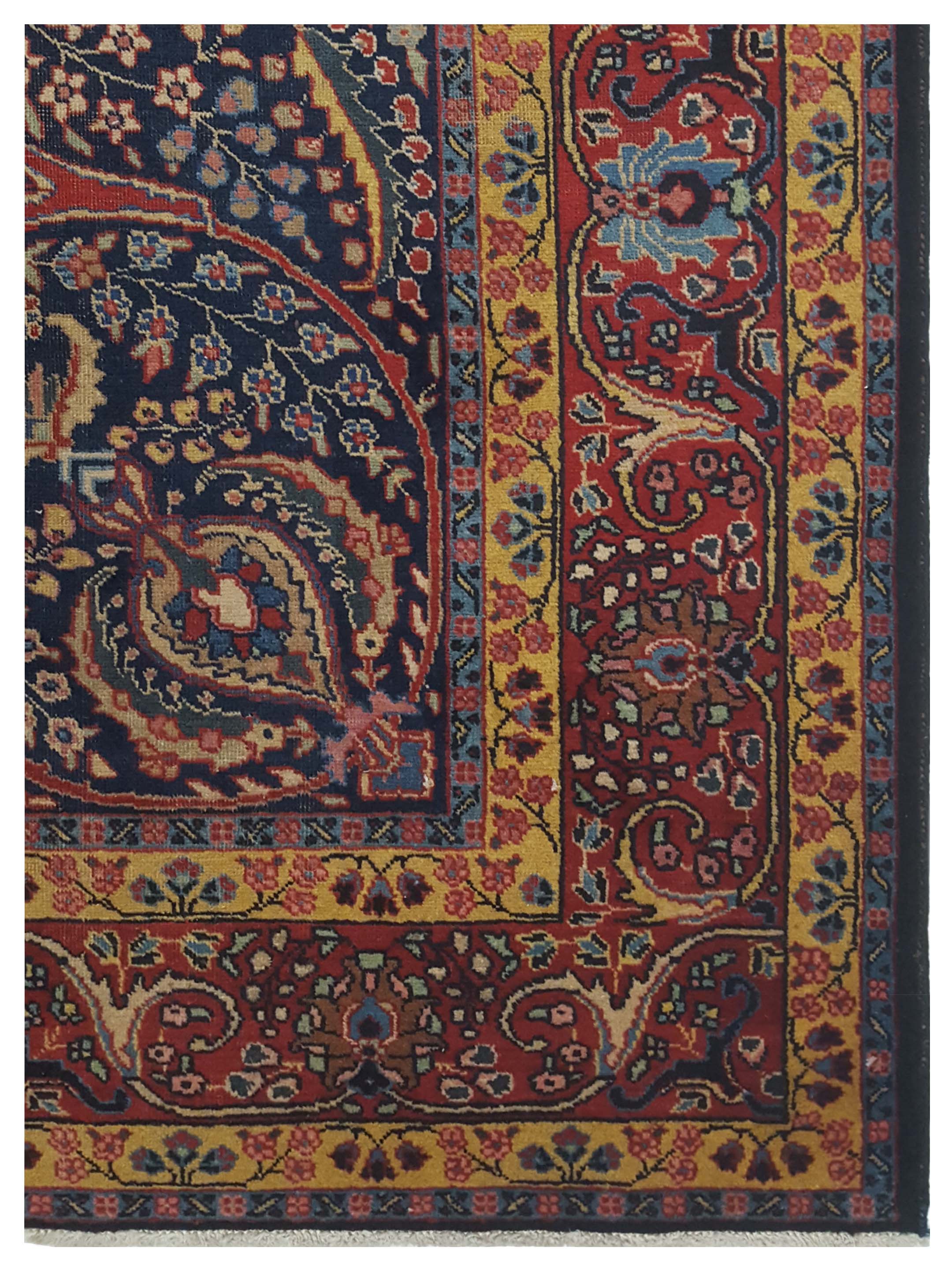 Khoy Hand Knotted Navy 8x11 - Image 4 of 5
