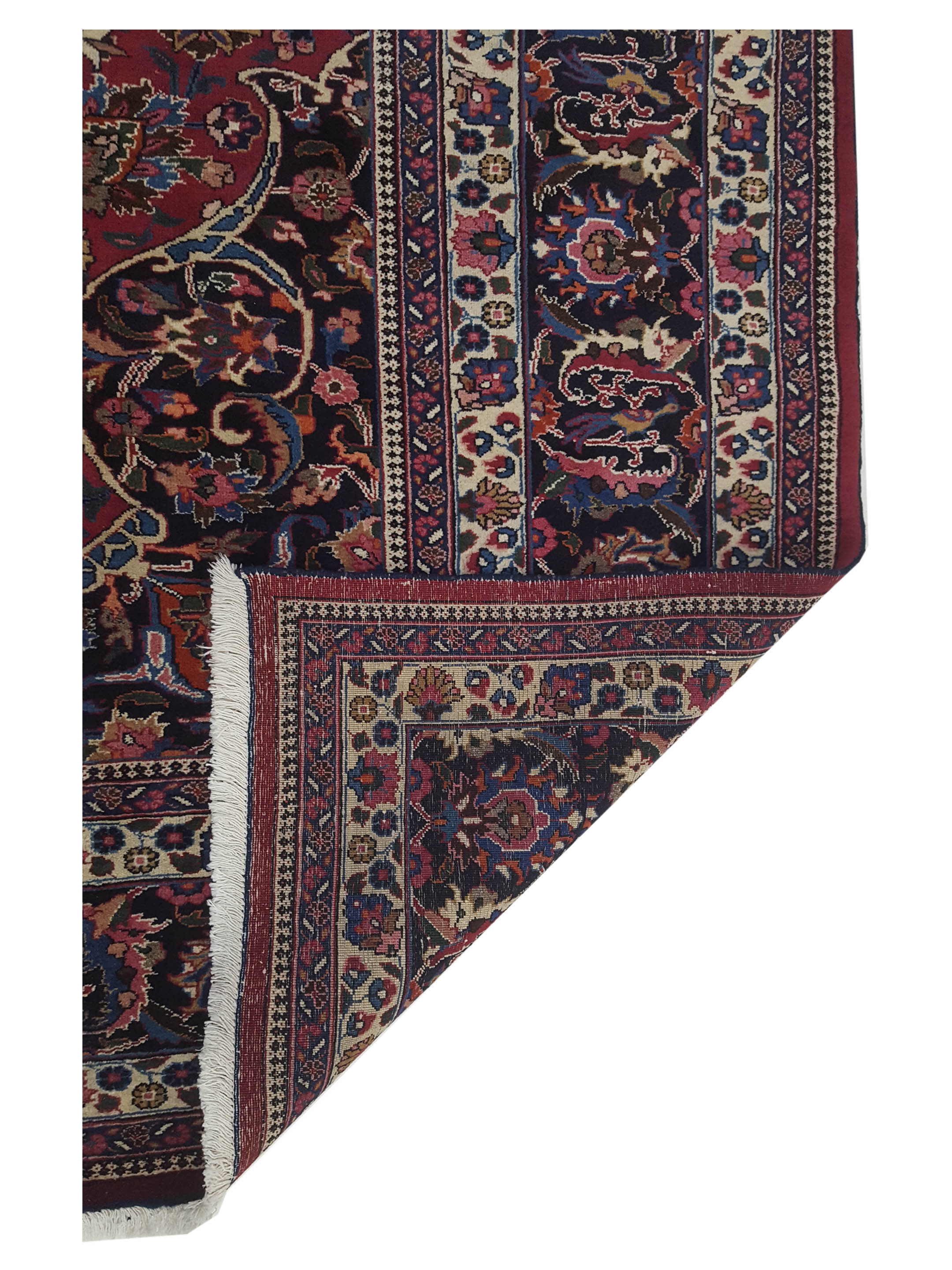 Mashad Semi Antique Blue 10x13 - Image 5 of 5