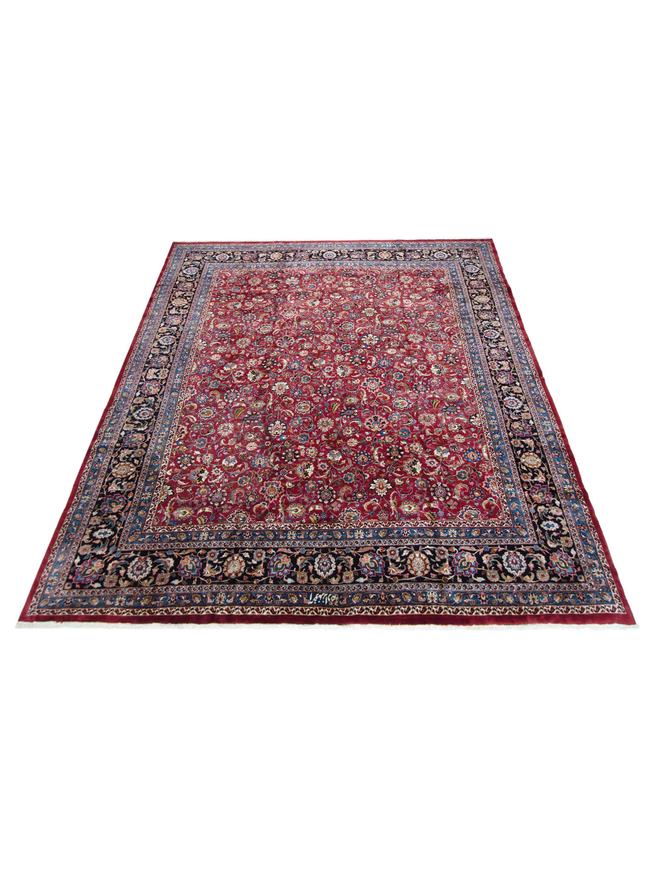 Mashad Semi Antique Burgundy 13x16 - Image 2 of 5