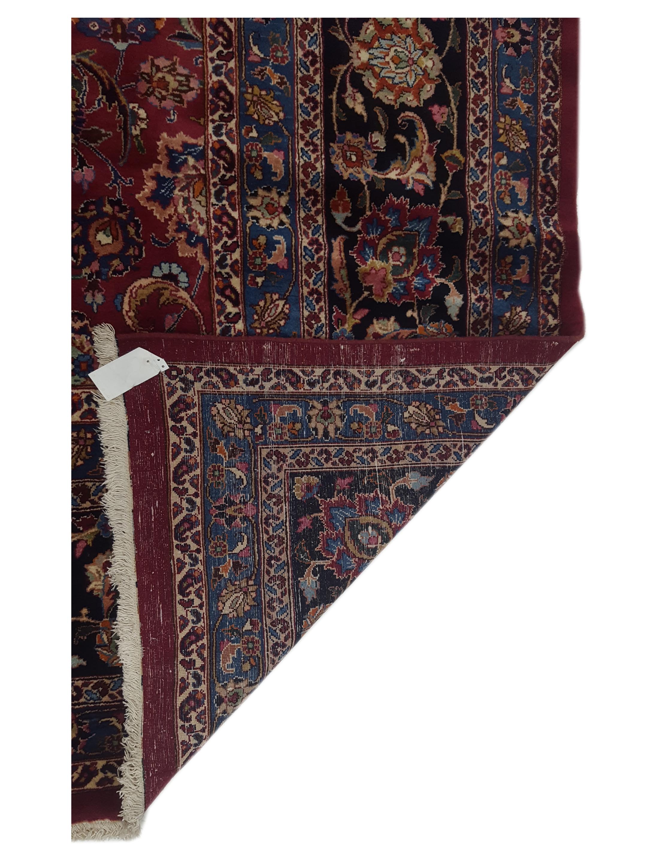Mashad Semi Antique Burgundy 13x16 - Image 5 of 5