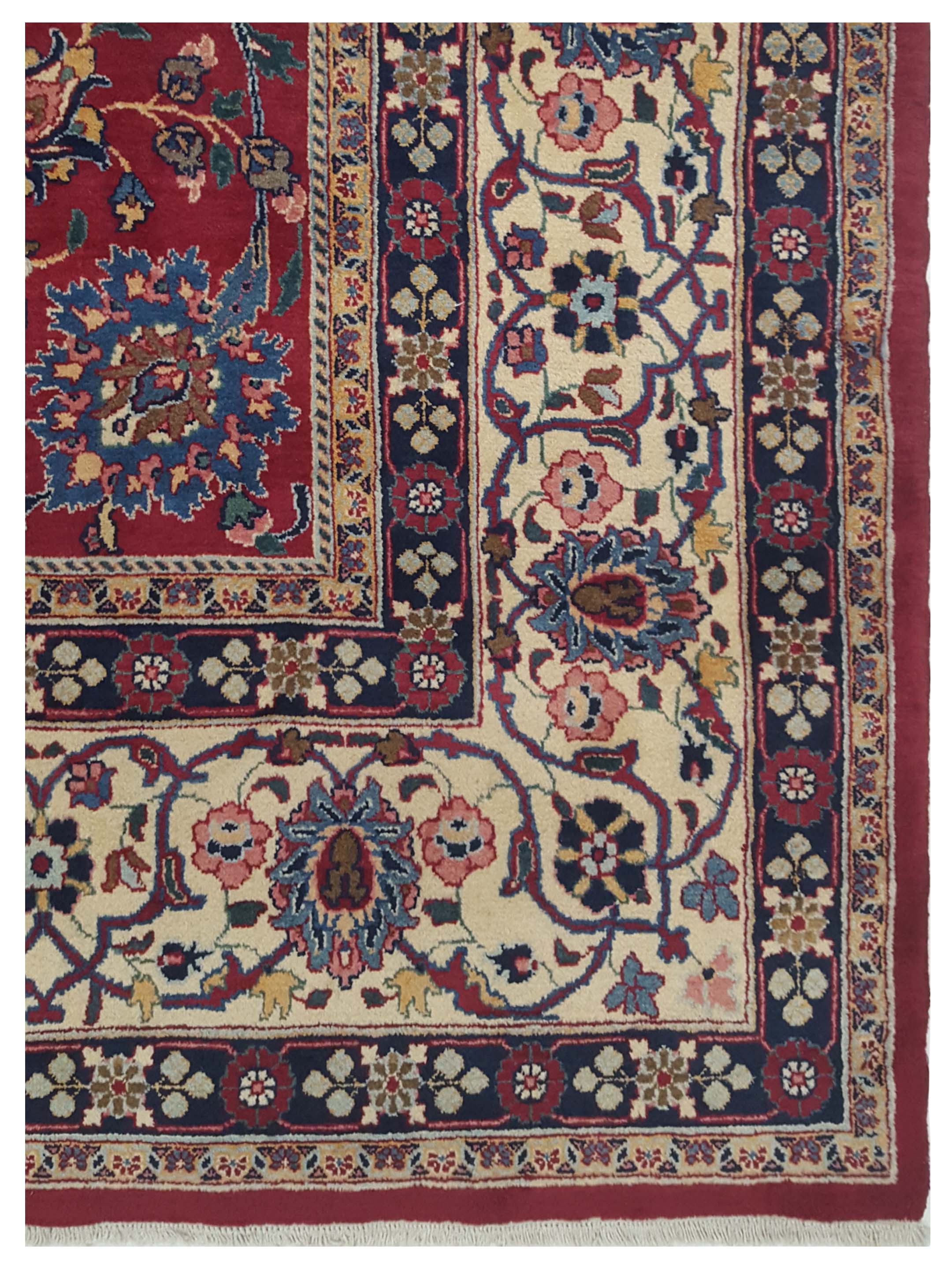 Mashad Semi Antique Navy 10x13 - Image 4 of 5
