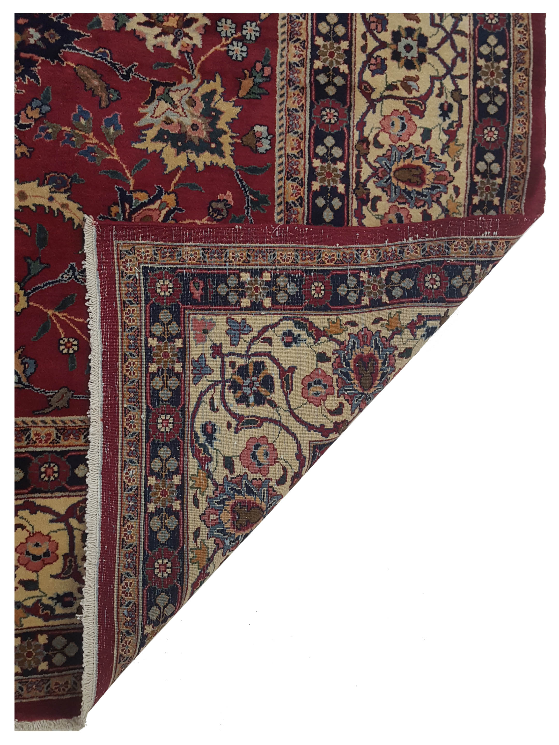 Mashad Semi Antique Navy 10x13 - Image 5 of 5