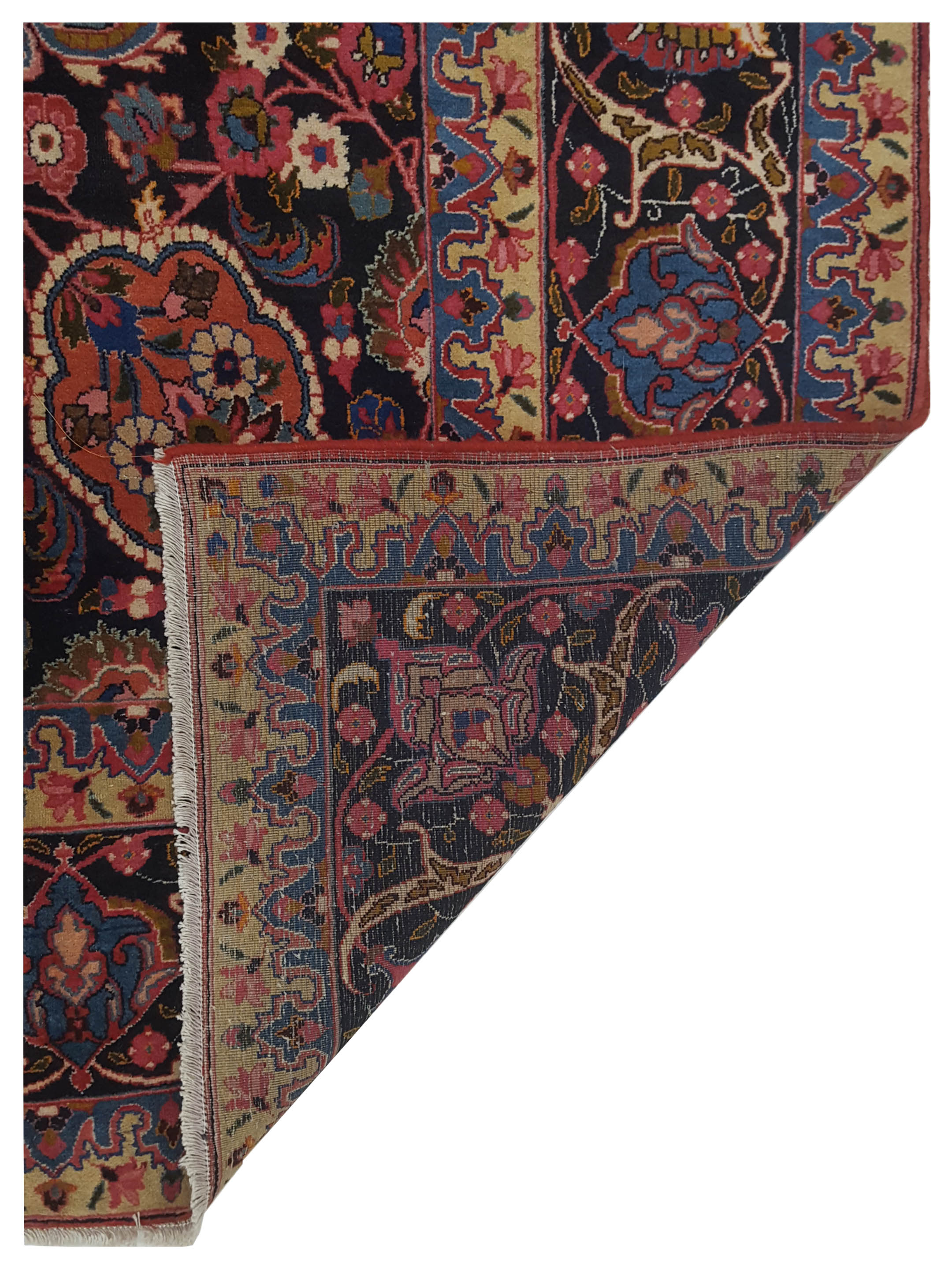 Mashad Semi Antique Burgundy 10x13 - Image 5 of 5