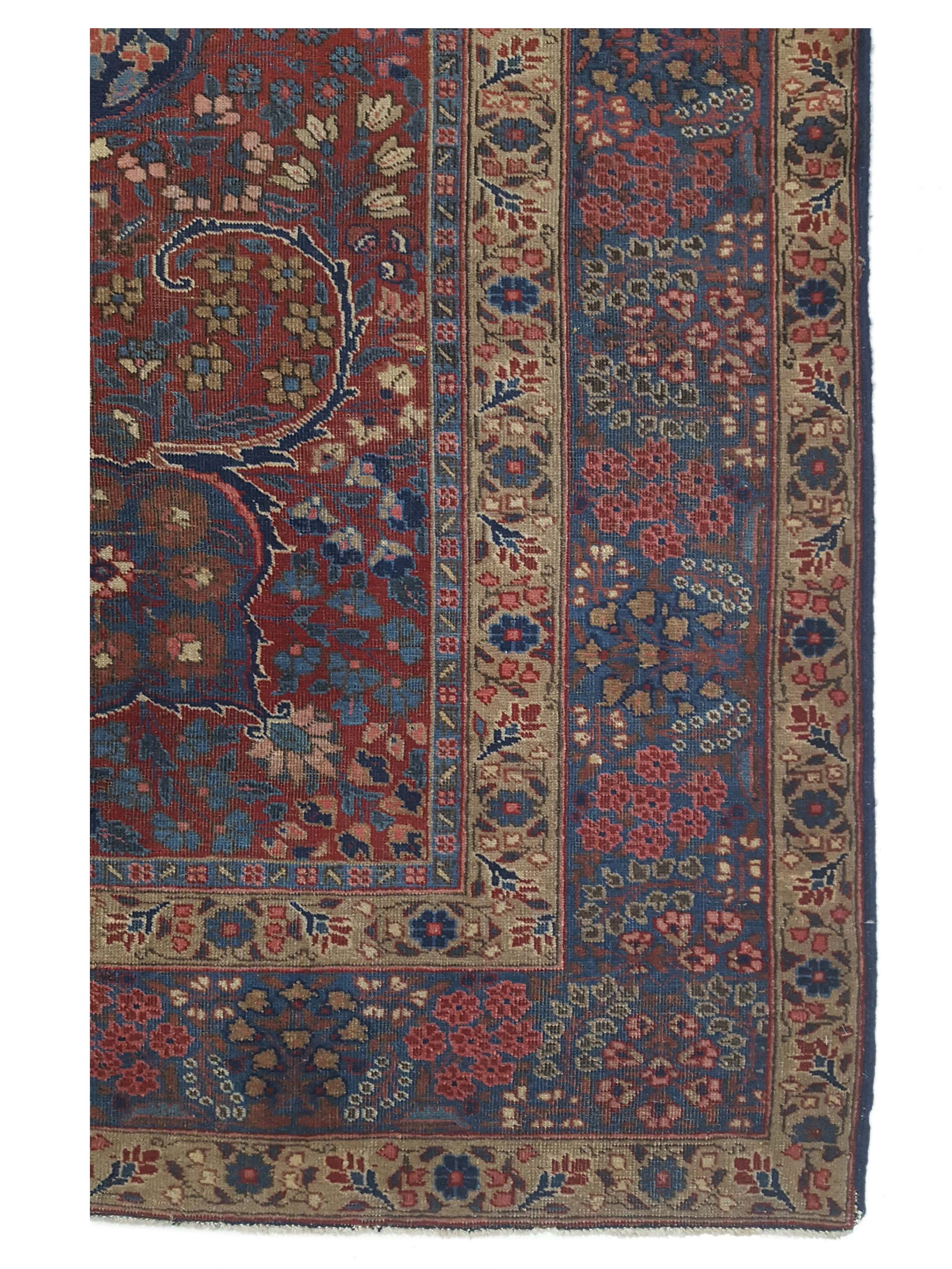 Khoy Hand Knotted Red 9x12 - Image 4 of 6